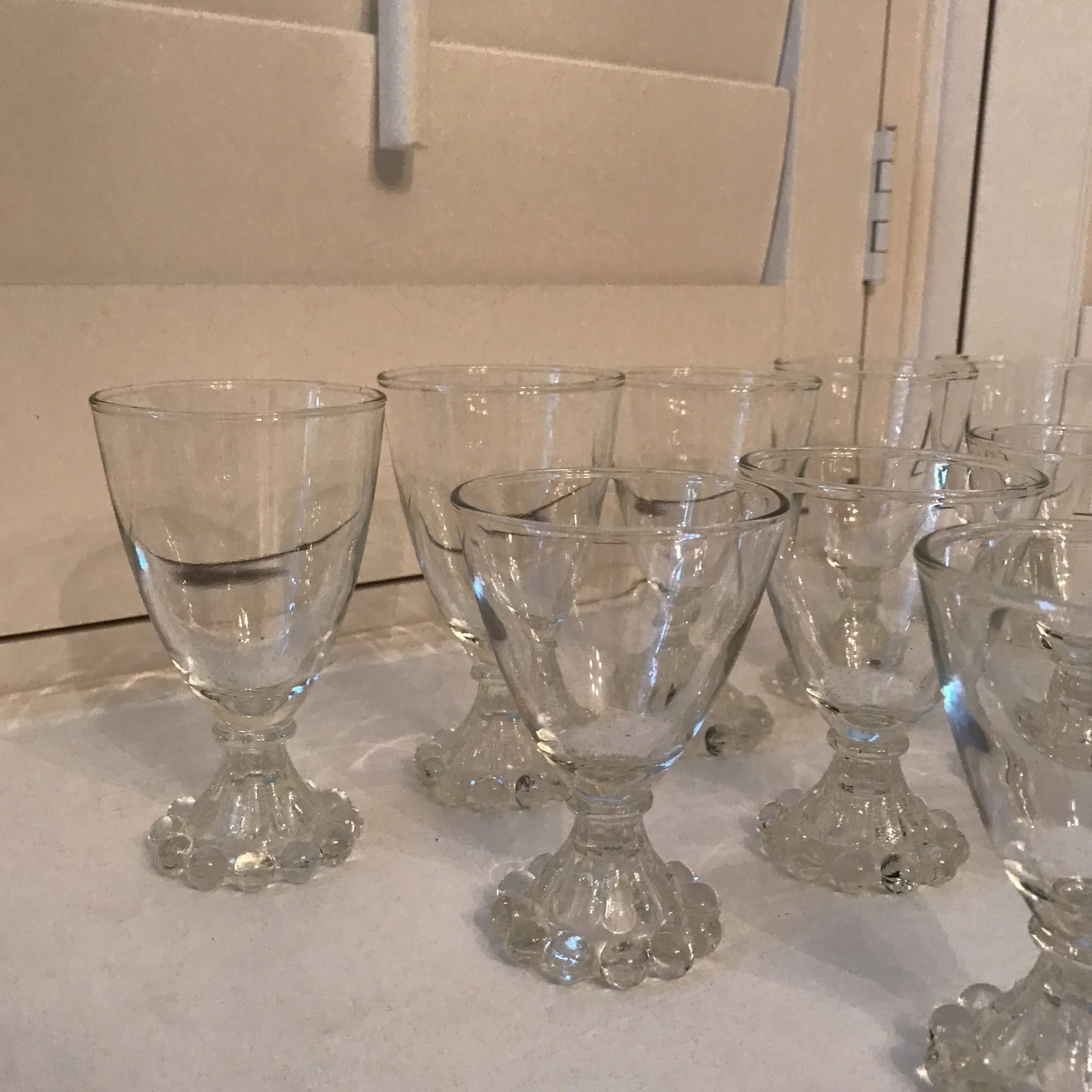 1940's Vintage Boobie Glasses- Set of 12 - 4
