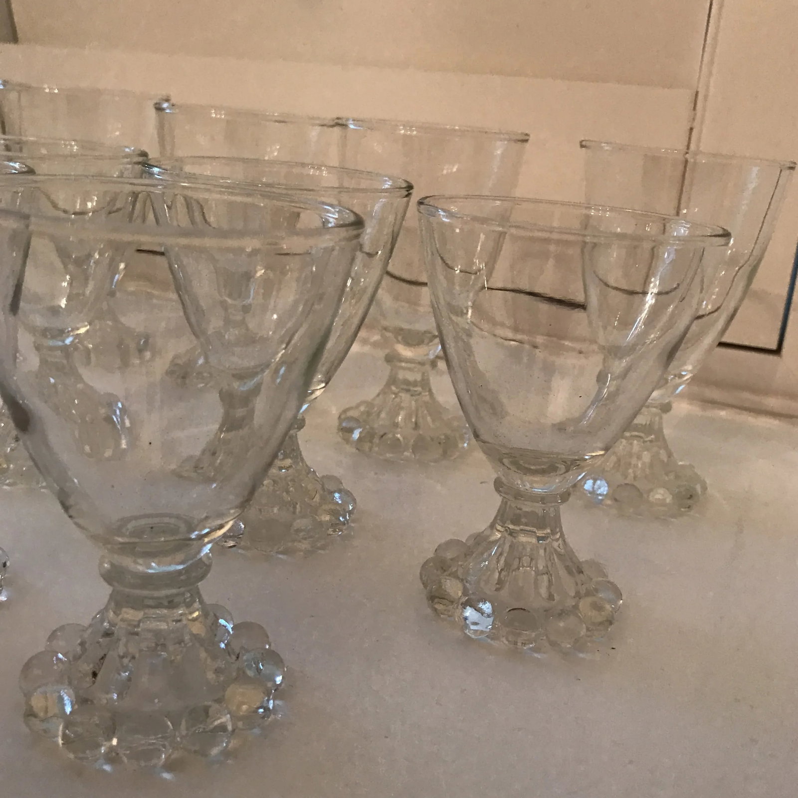 1940's Vintage Boobie Glasses- Set of 12 - 7