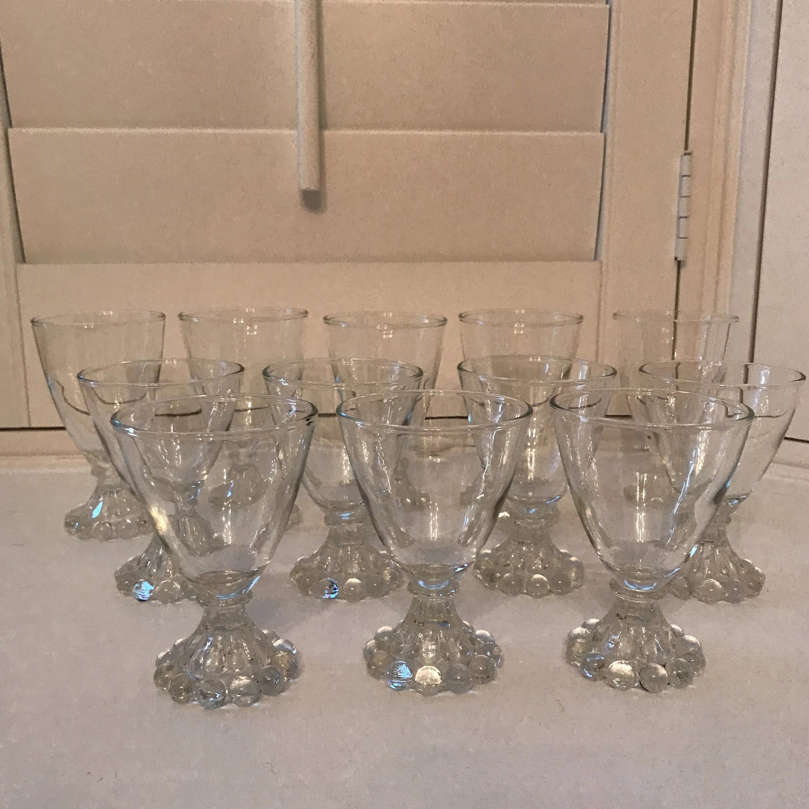1940's Vintage Boobie Glasses- Set of 12 - 9
