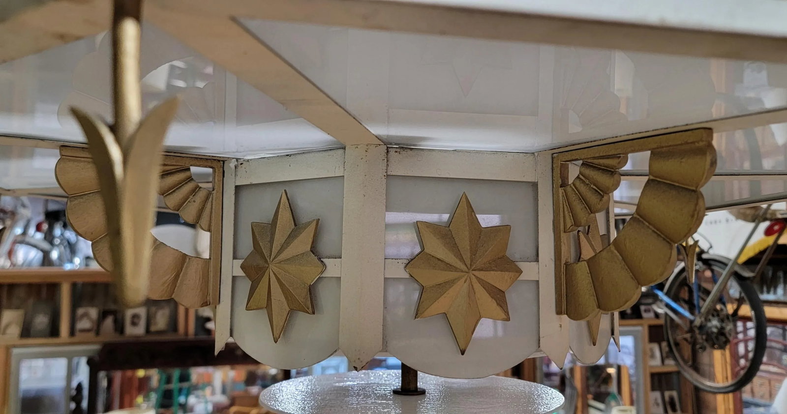 Art Deco Movie Theater Chandelier 1930's - 6