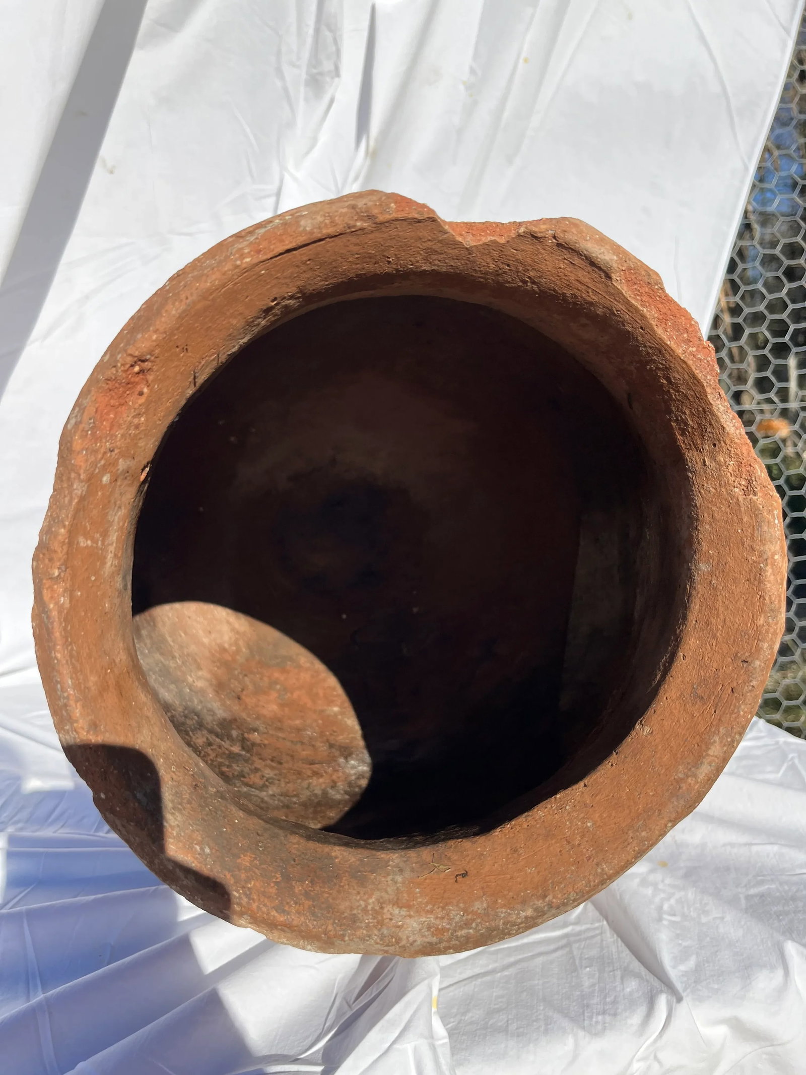 Large Terracotta Vessel - 8