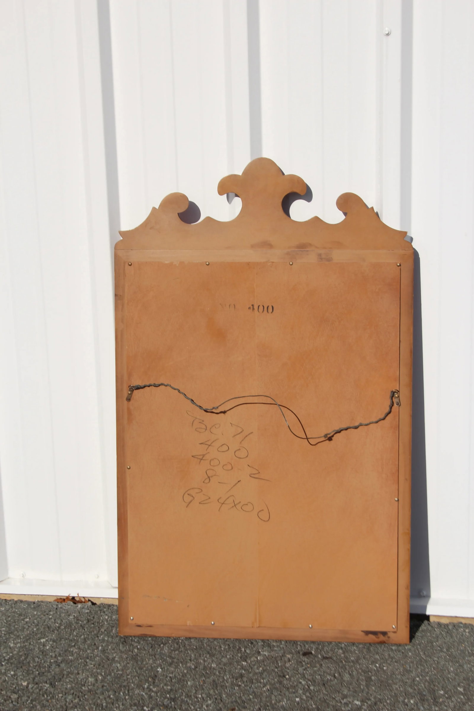 Vintage Mid 20th Century Frame Beveled Wall Mirror - 3