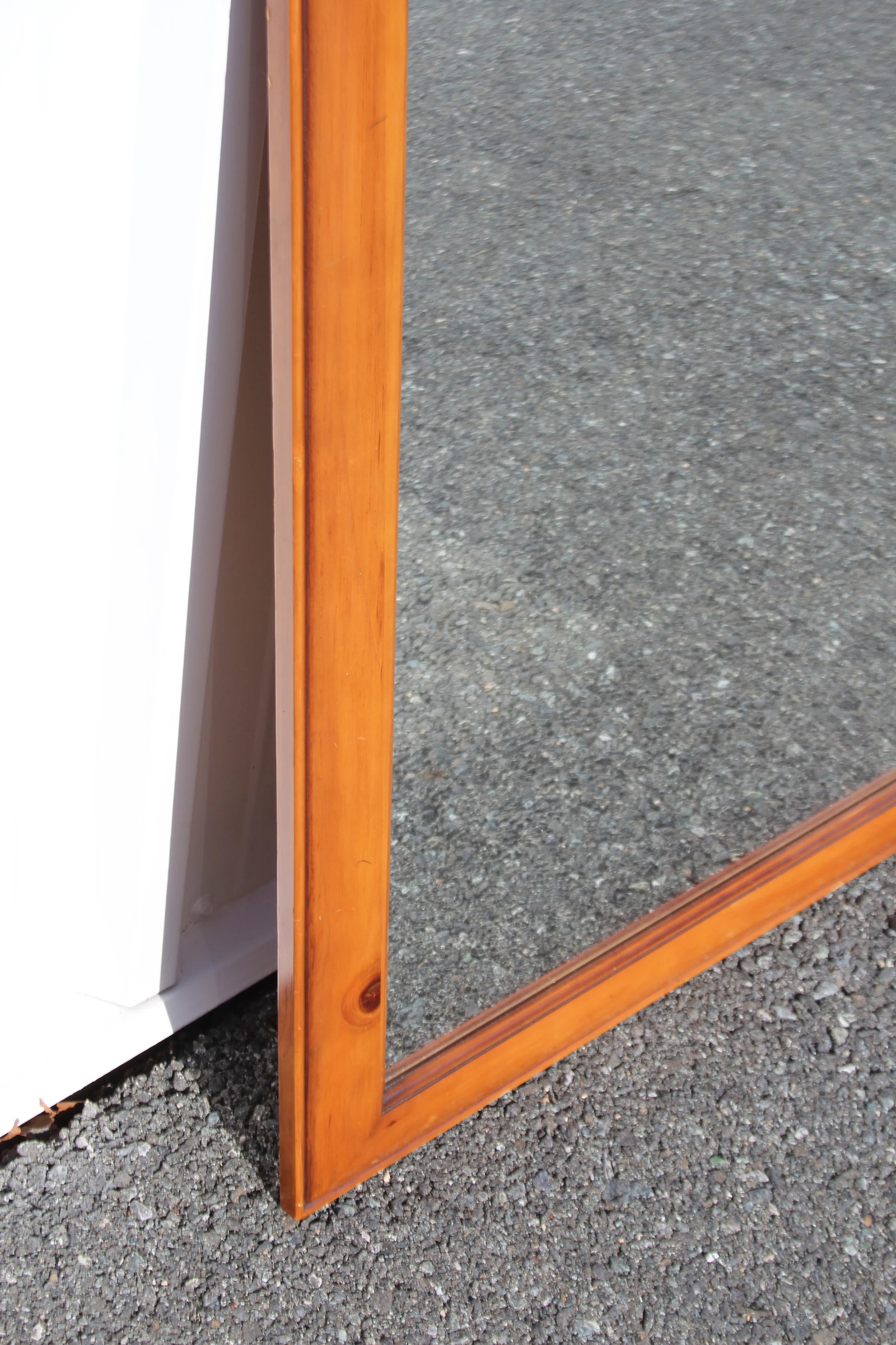 Vintage Mid 20th Century Frame Beveled Wall Mirror - 6