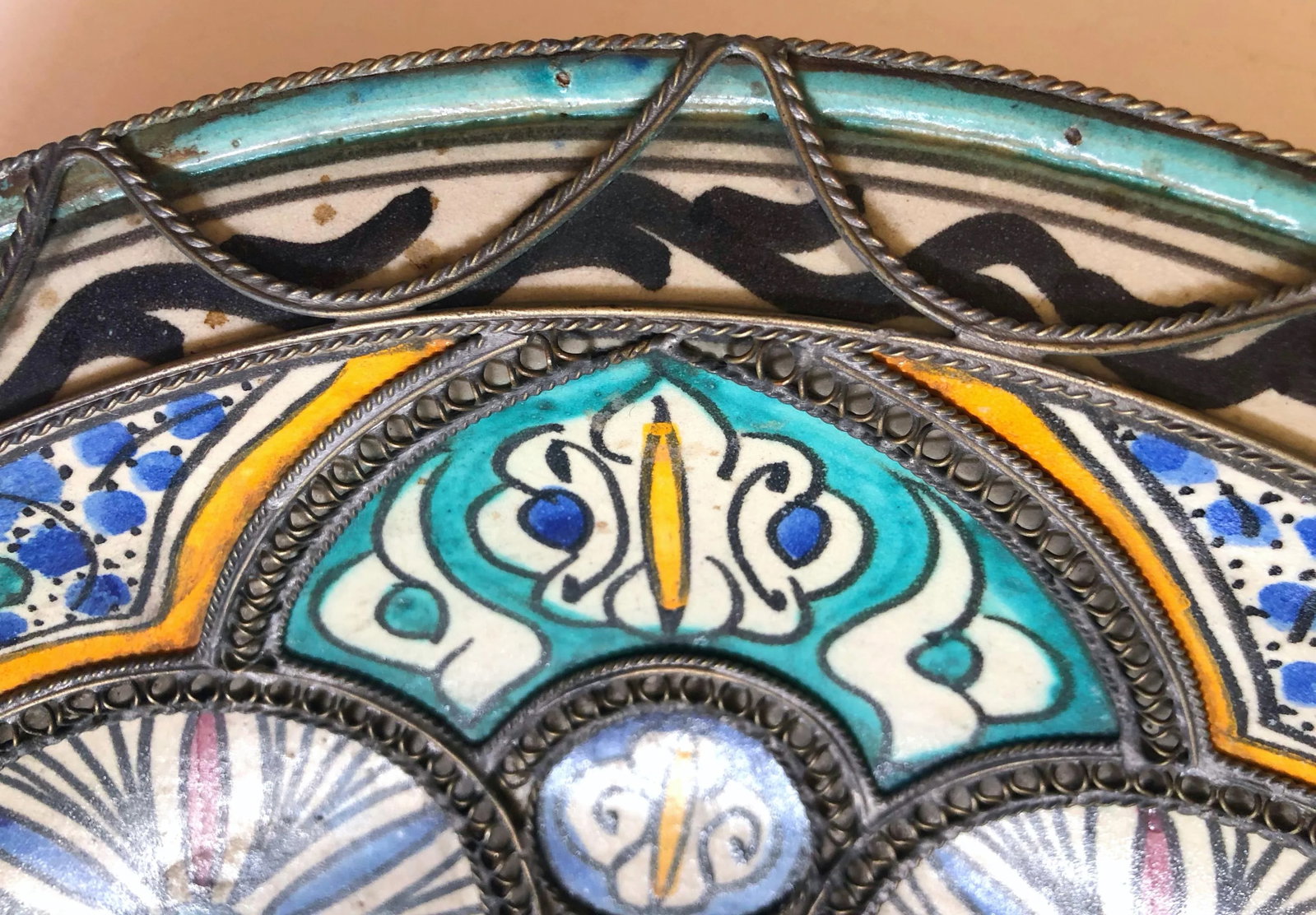 Moroccan Handcrafted Ceramic Bowl - 3