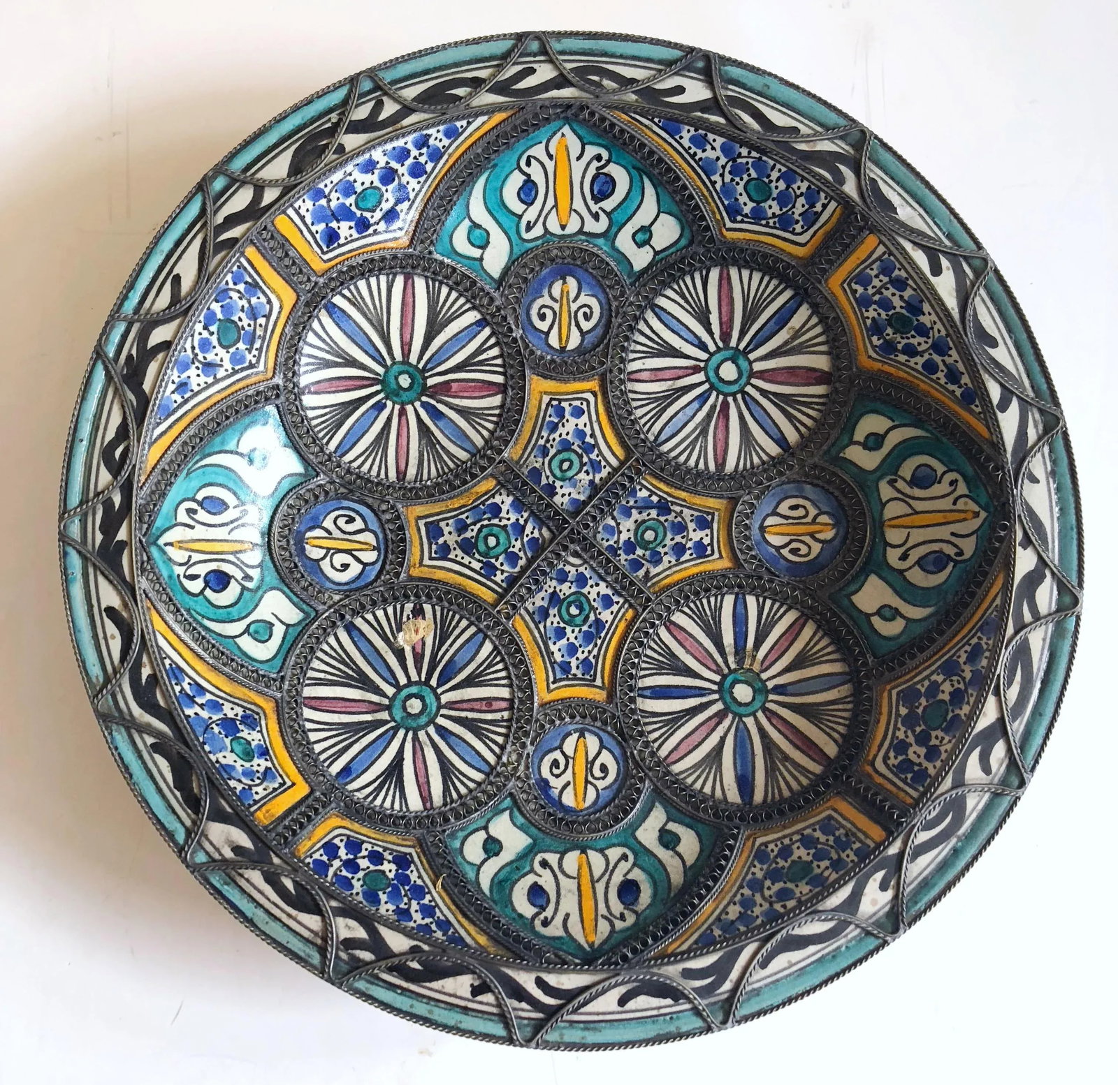 Moroccan Handcrafted Ceramic Bowl - 7