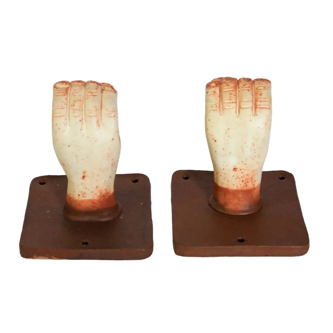 1970's Hands Pottery Wall Art by Jim Bailey - 5