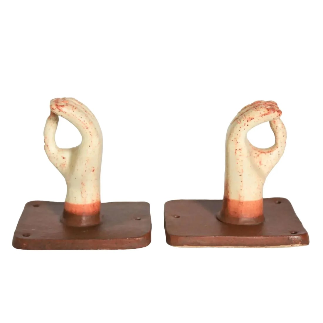 1970's Hands Pottery Wall Art by Jim Bailey - 7
