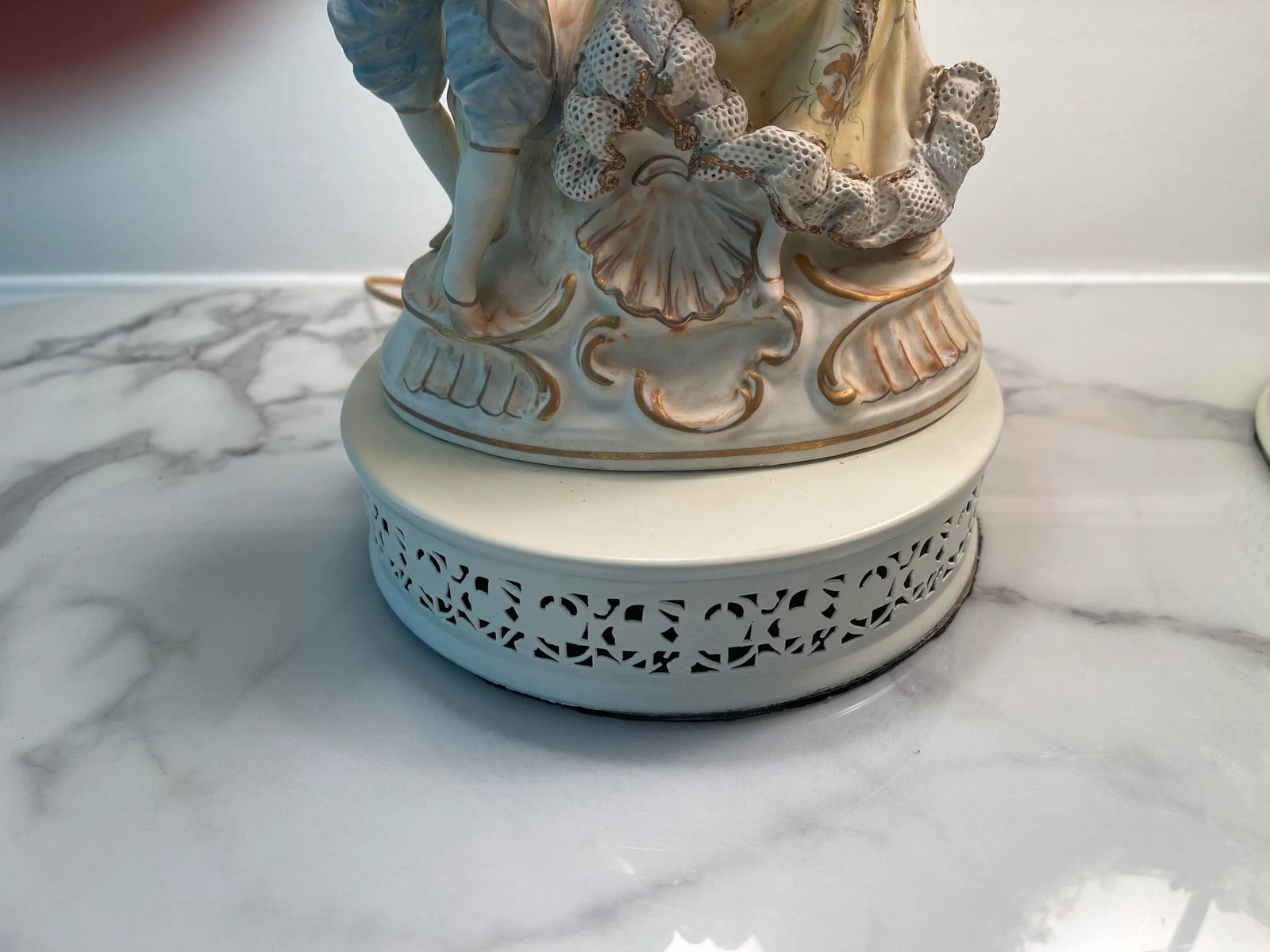 1940s French Style Figural Lamps - a Pair - 7