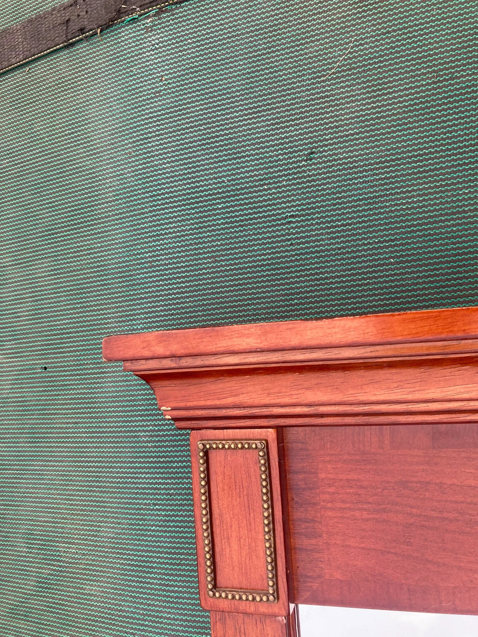 Vintage Bombay Company Cherry Trumeau Beveled Mirror - 4