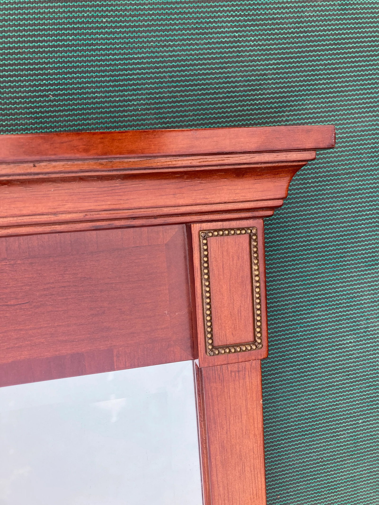 Vintage Bombay Company Cherry Trumeau Beveled Mirror - 5