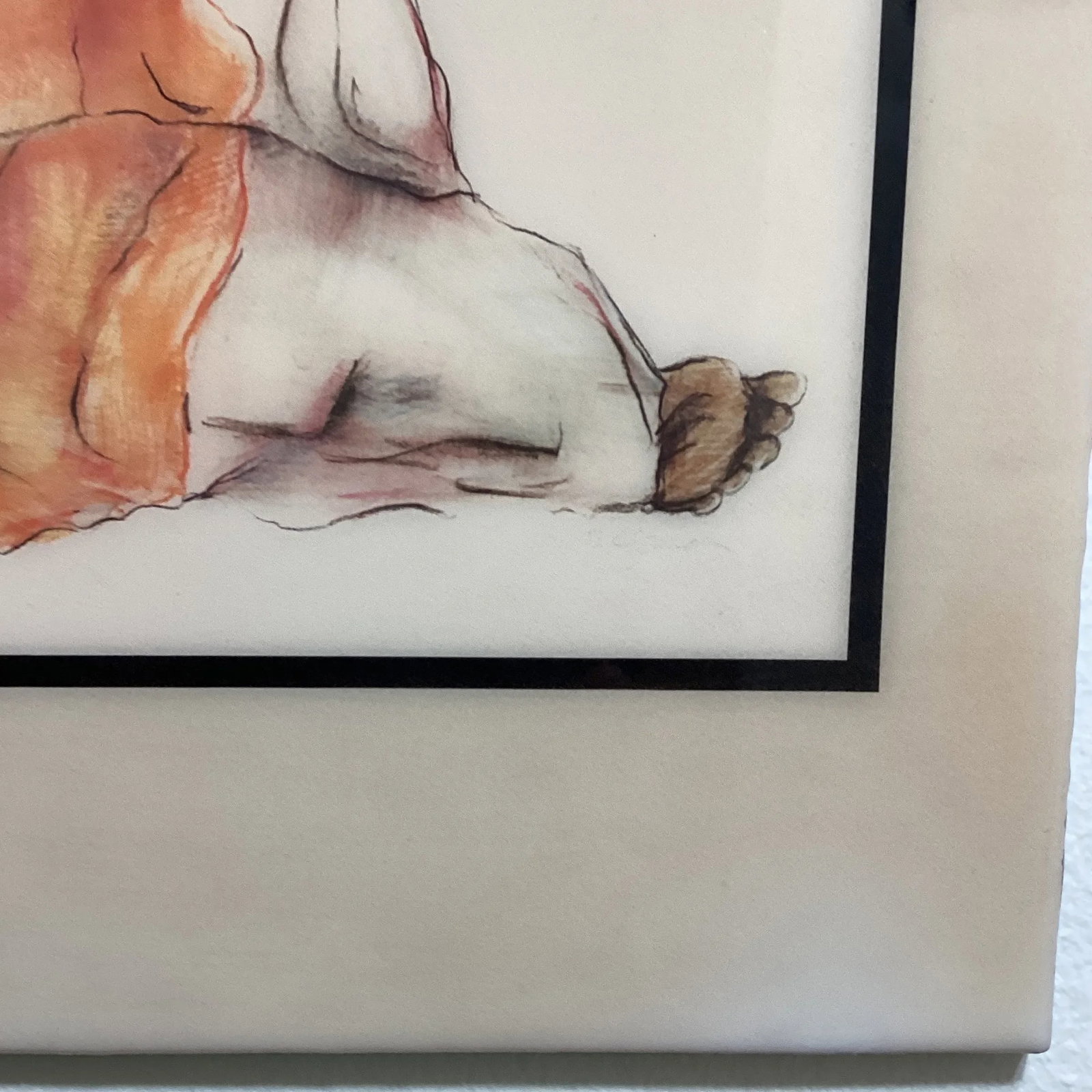 R.C.Gorman Ceramic Terracotta Glazed Tile Wall Art Decor, Circa 1977 - 5
