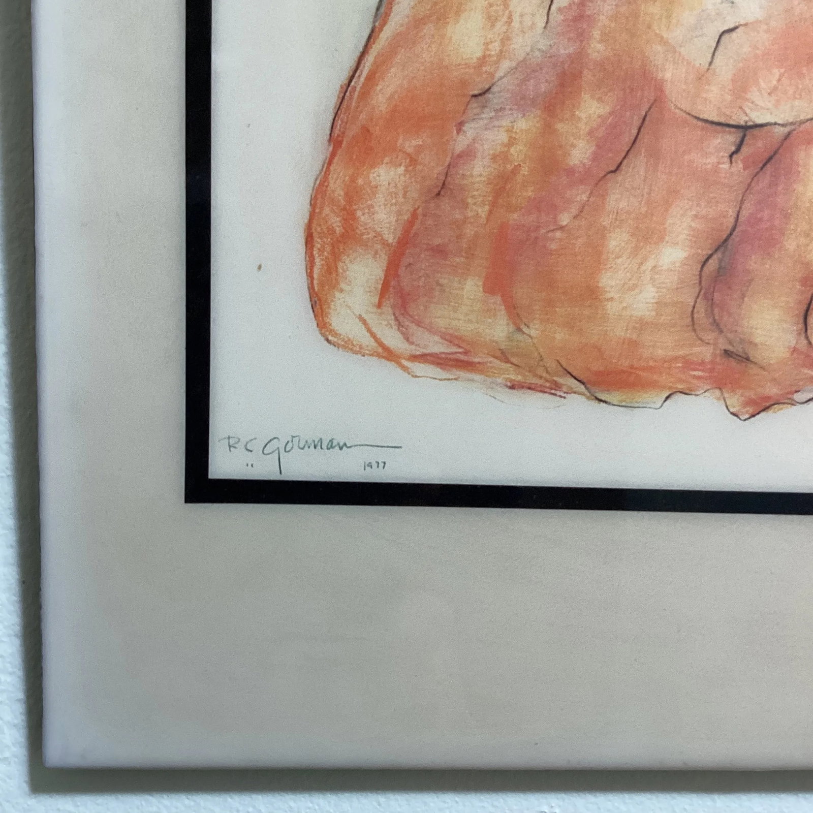 R.C.Gorman Ceramic Terracotta Glazed Tile Wall Art Decor, Circa 1977 - 6