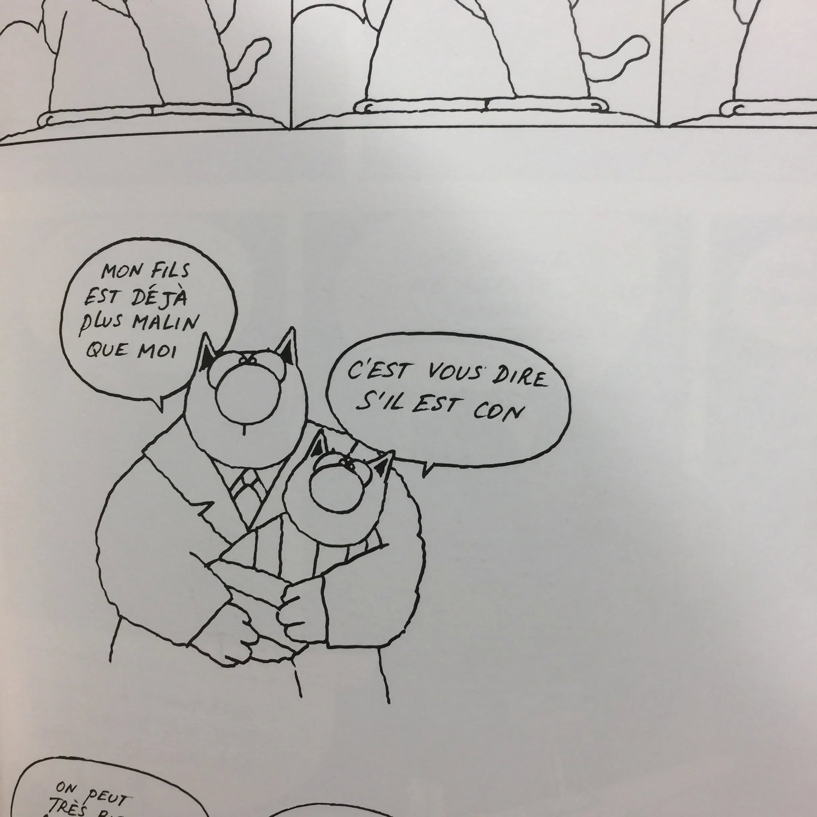 1986 Le Chat the Cat Book by Philippe Geluck - 10