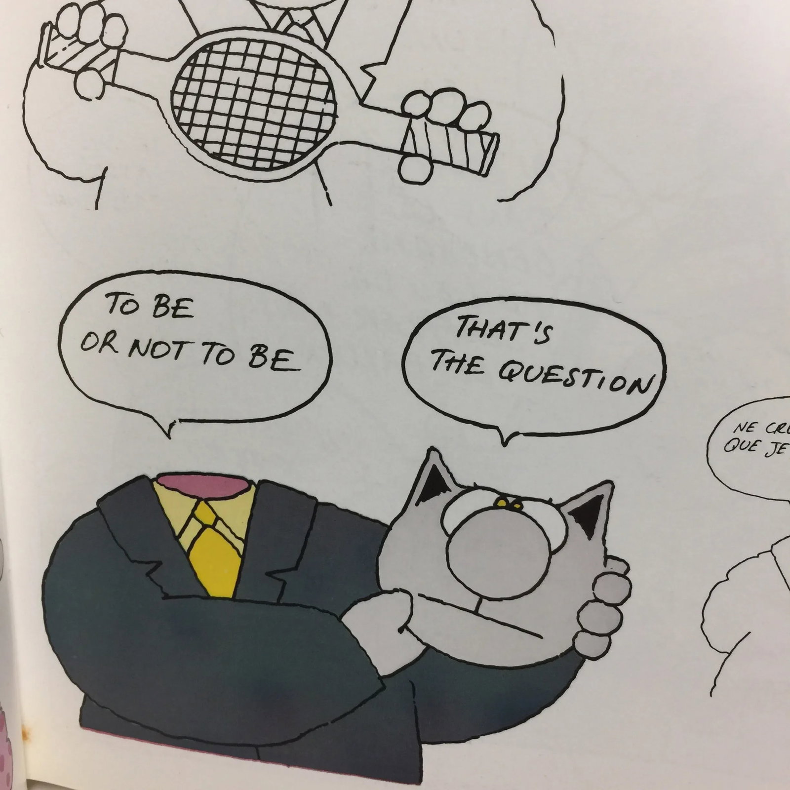1986 Le Chat the Cat Book by Philippe Geluck - 11