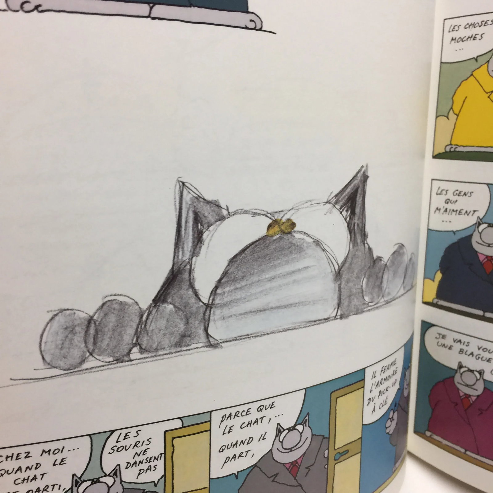 1986 Le Chat the Cat Book by Philippe Geluck - 8