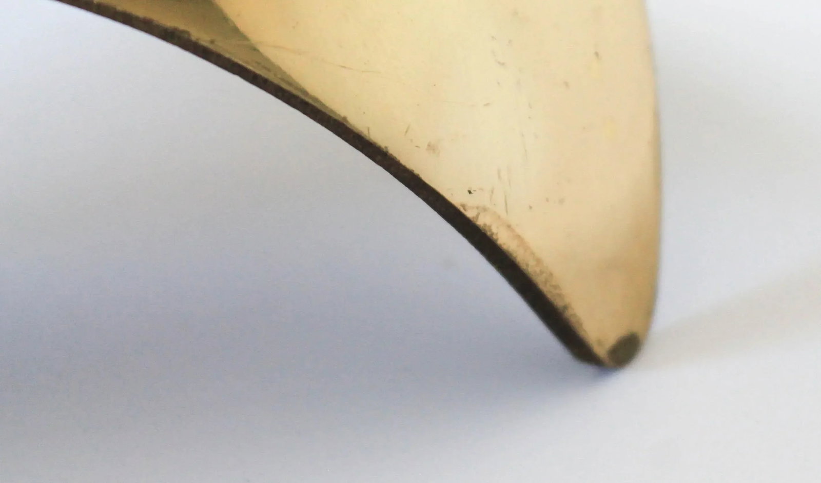 Mid-Century Brass Candle Holder - 4