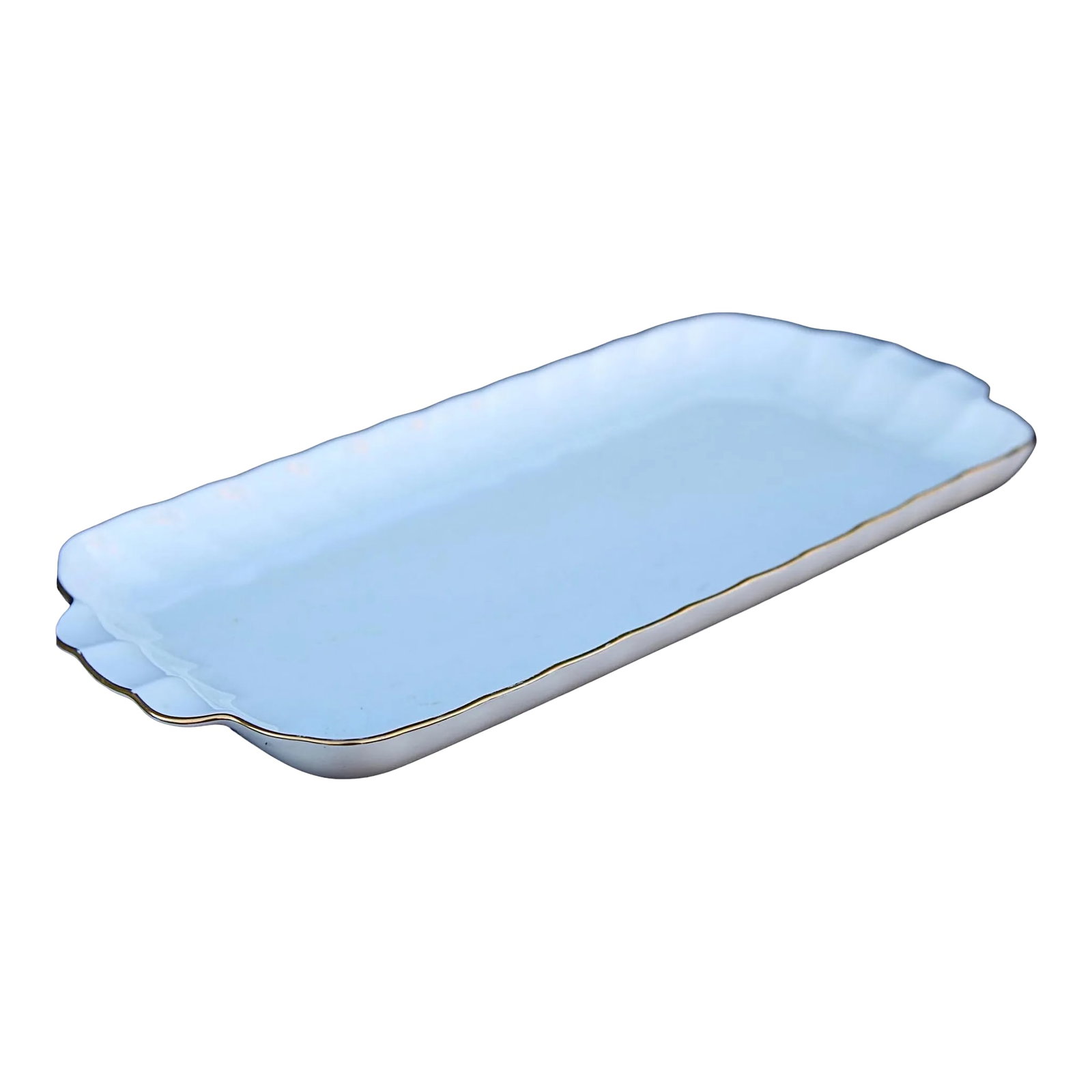 Vintage Mikasa Bone China Tray With Gold Trim - Made in Japan: Vintage Mikasa Bone China Tray or Serving Platter With Gold Trim - Made in Japan. Condition: Alterations: Original Condition Unaltered Imperfections: Some Imperfections Condition Notes: Very good