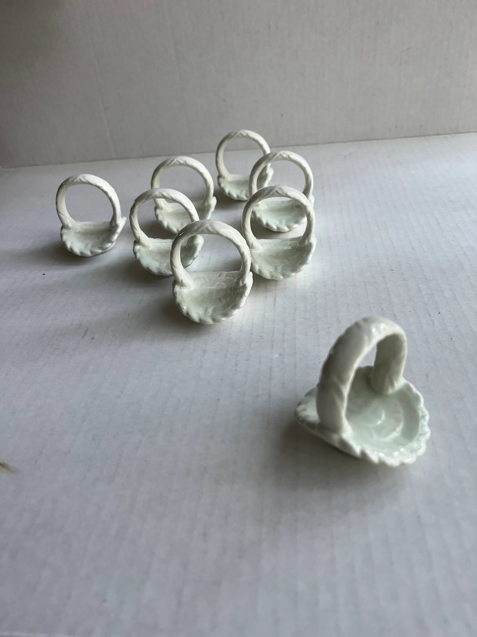Basket Napkin Rings - 6