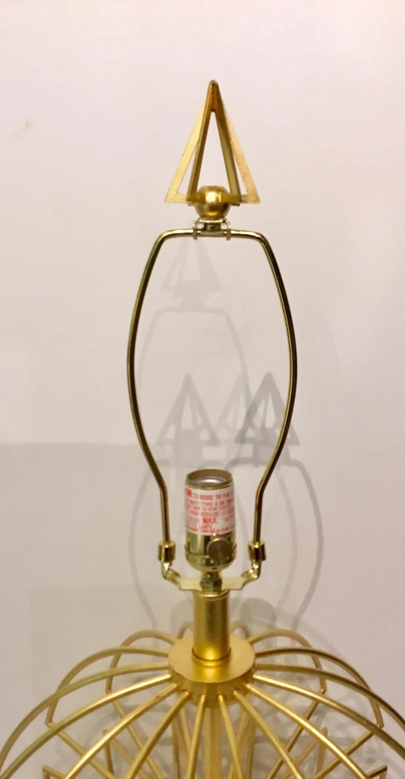 Currey & Co. Modern Gold Sphere Table Lamp - 3