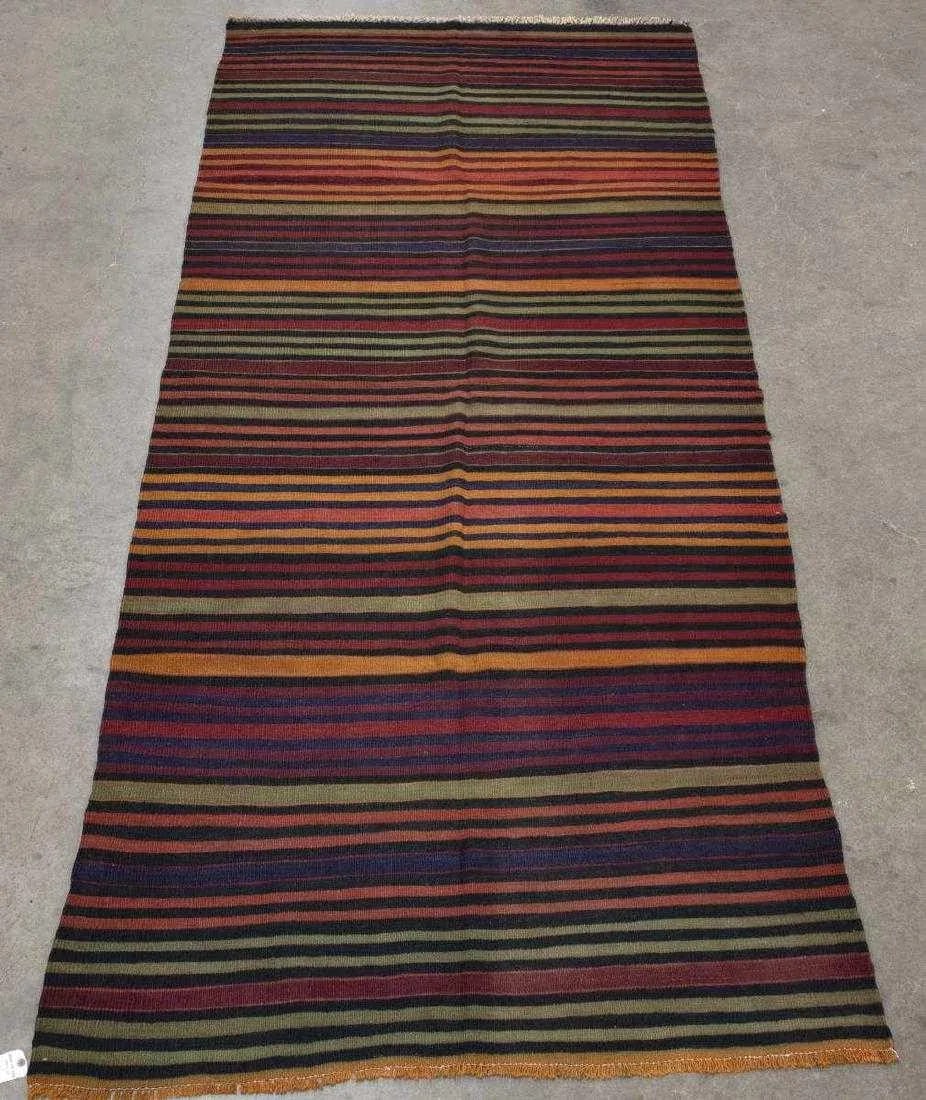 Early 20th Century Turkish Cicim Kilim Rug - 5'*12' - 2