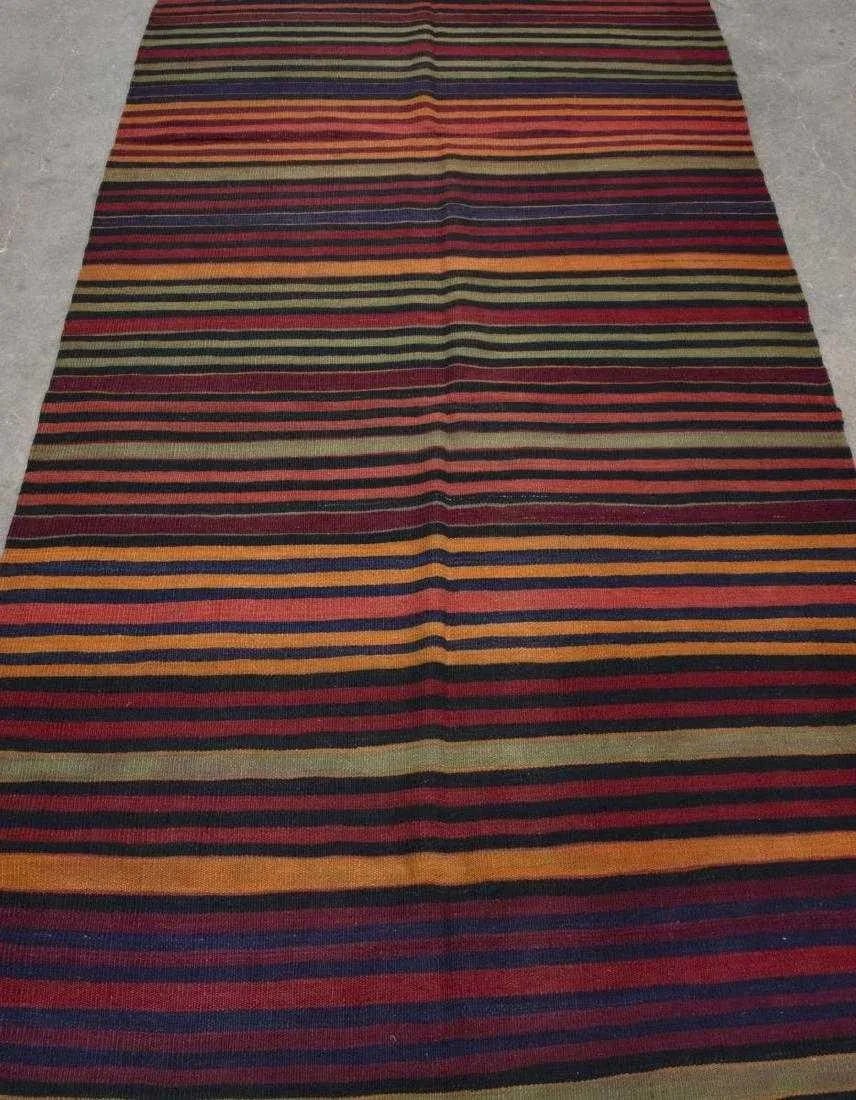 Early 20th Century Turkish Cicim Kilim Rug - 5'*12' - 3