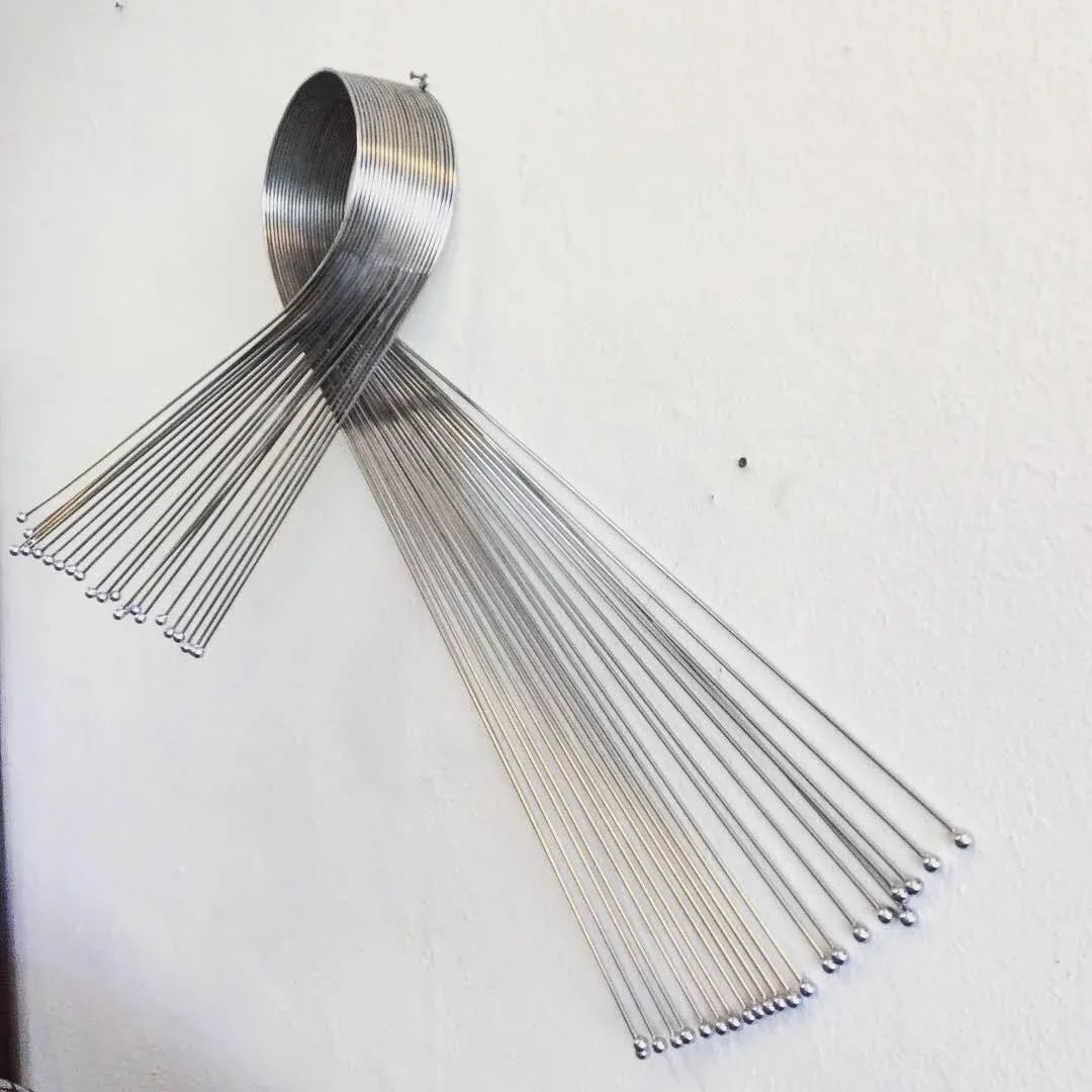 Curtis Jere Swirl Chrome Wall Sculpture - Mid-Century Modern - 2
