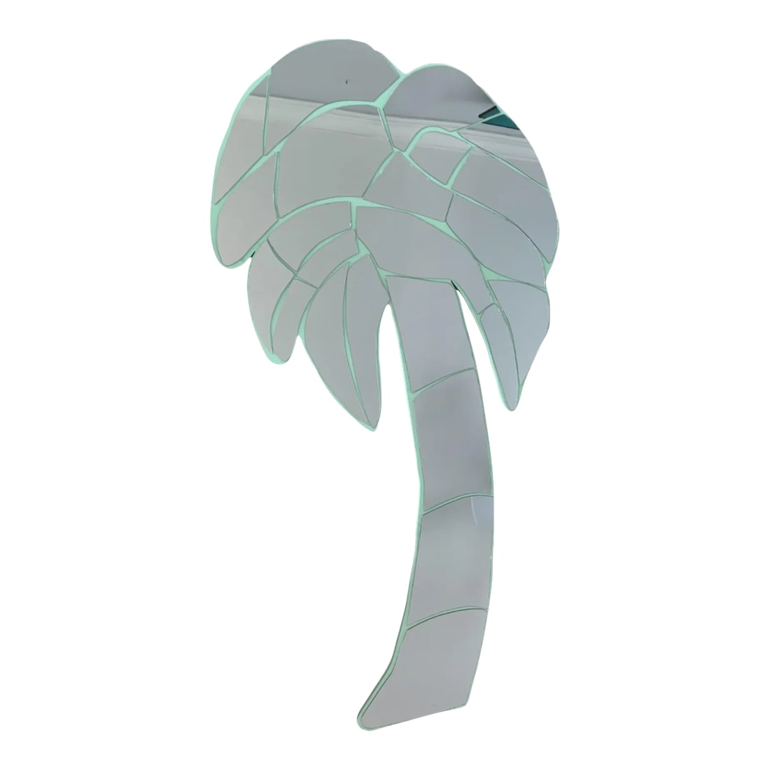 Postmodern Vintage Costal Florida Palm Tree Mirror - 2
