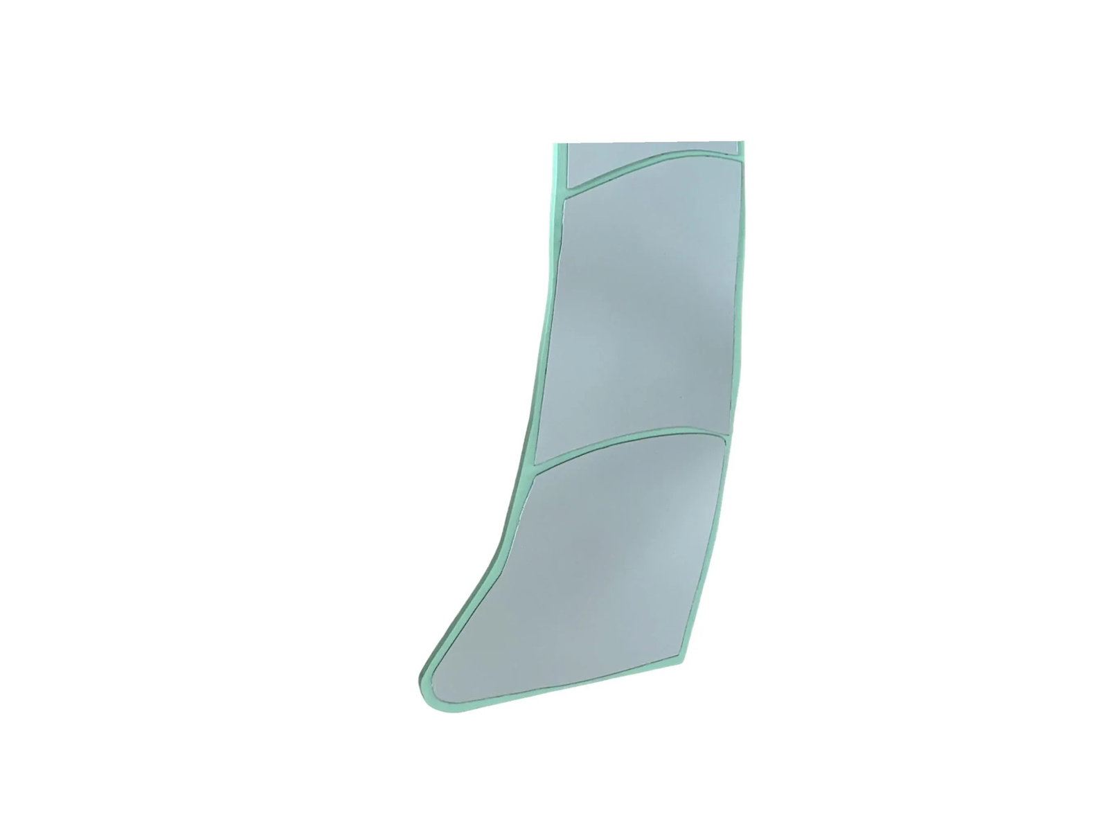 Postmodern Vintage Costal Florida Palm Tree Mirror - 5
