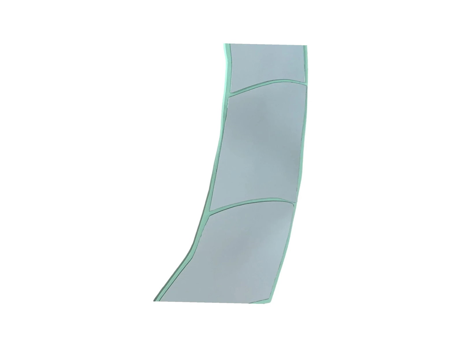 Postmodern Vintage Costal Florida Palm Tree Mirror - 6