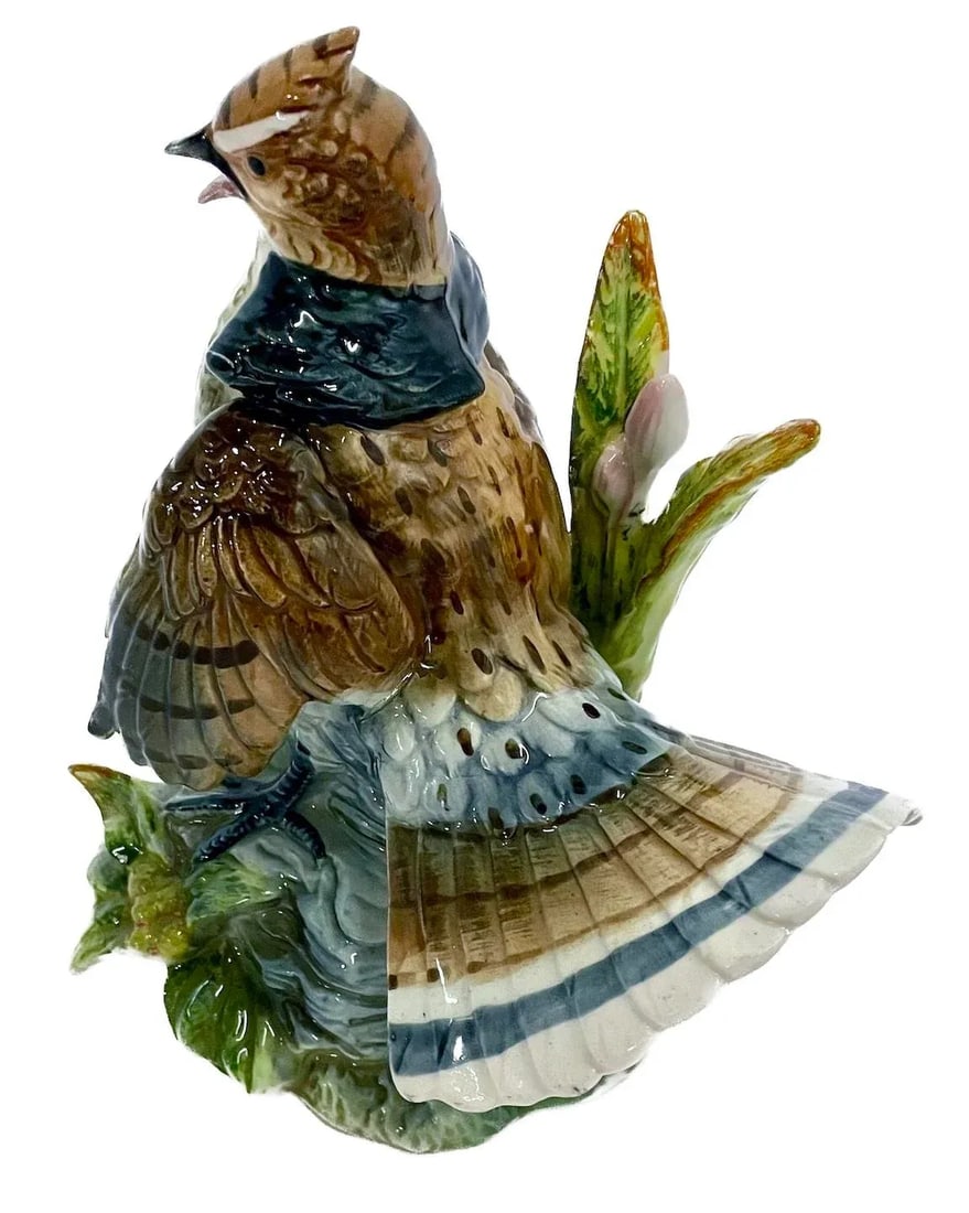Porcelain Grouse Bird Figurine - 5