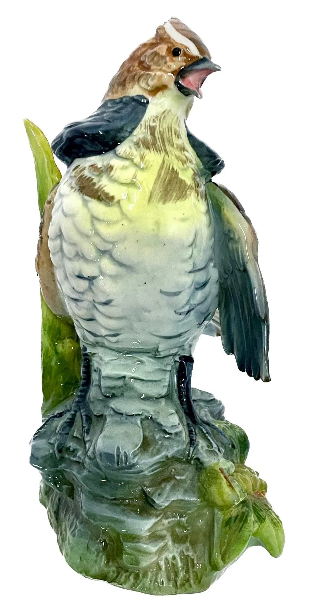 Porcelain Grouse Bird Figurine - 7