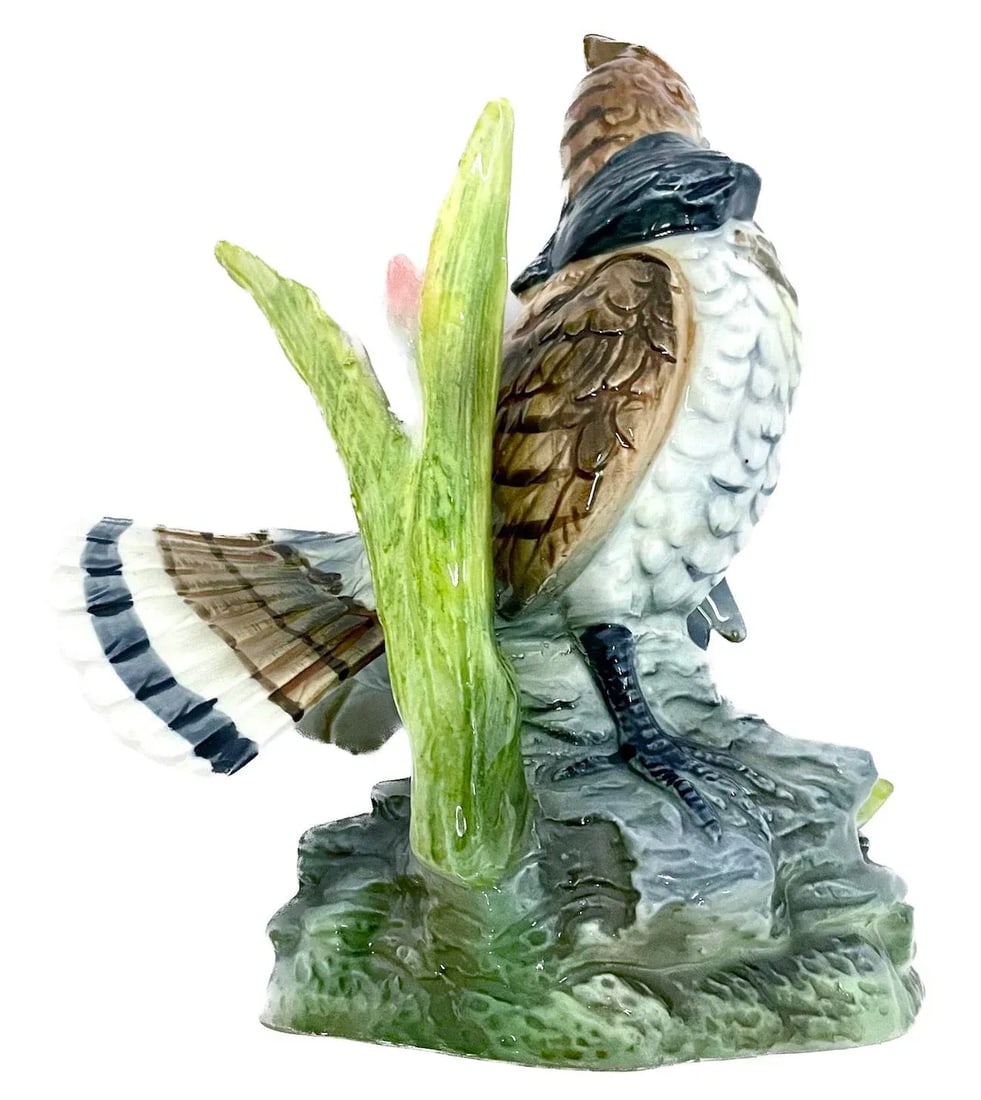 Porcelain Grouse Bird Figurine - 8