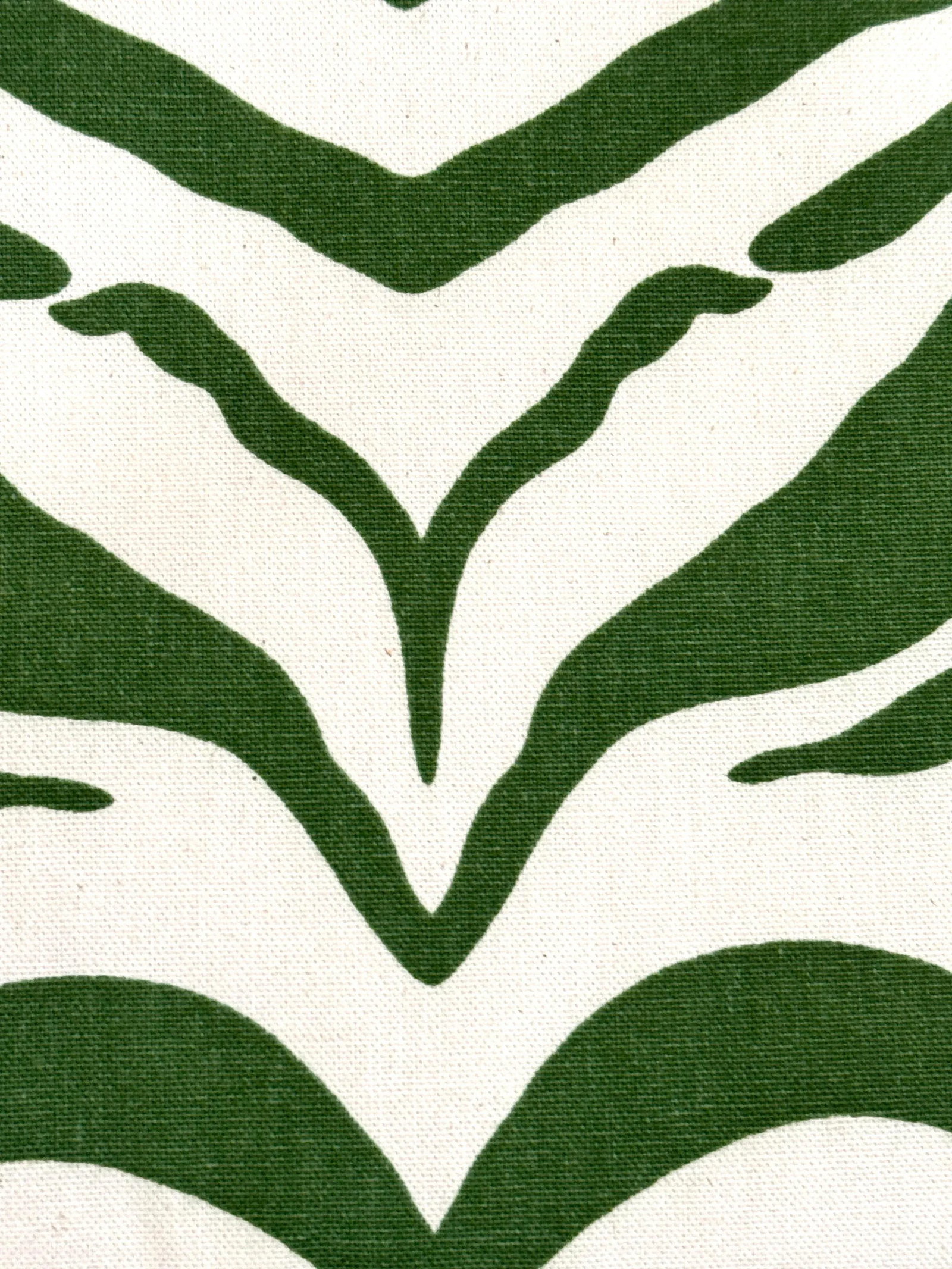 Green Rose Cumming Zebrine Fabric - 3 Yards - 6