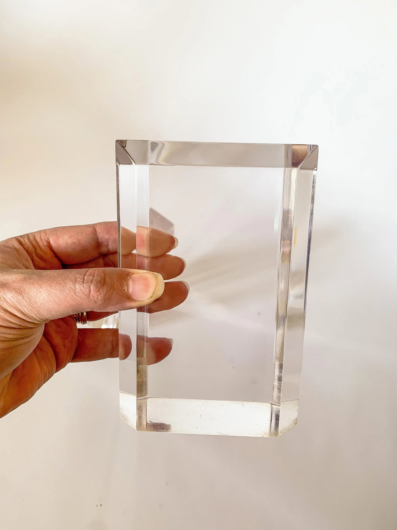 1970s Ritts AstroLite Lucite Bookends- a Pair - 3