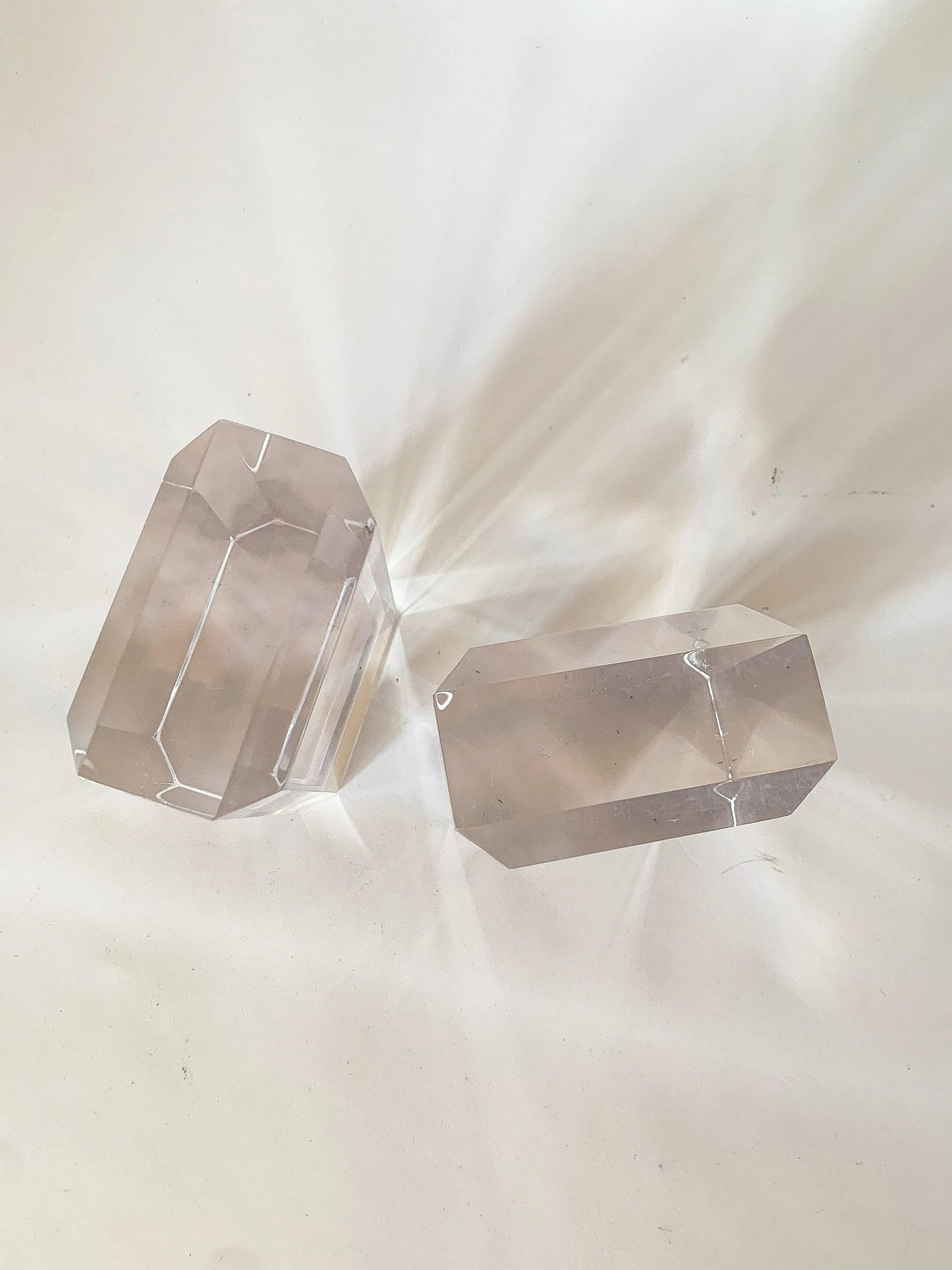 1970s Ritts AstroLite Lucite Bookends- a Pair - 6