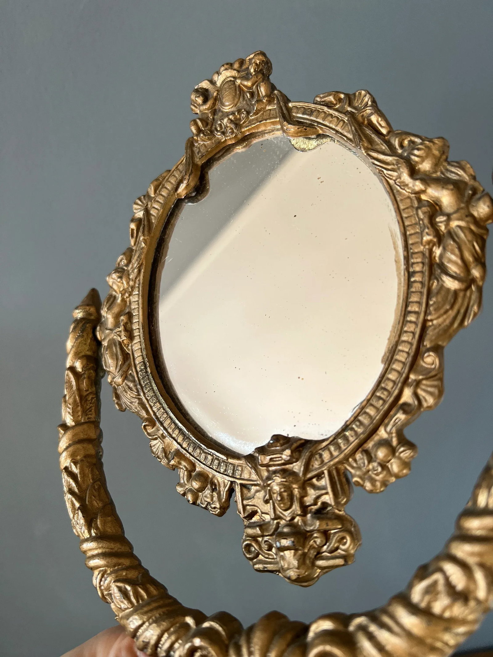 1920s Art Nouveau Table Mirror - 2