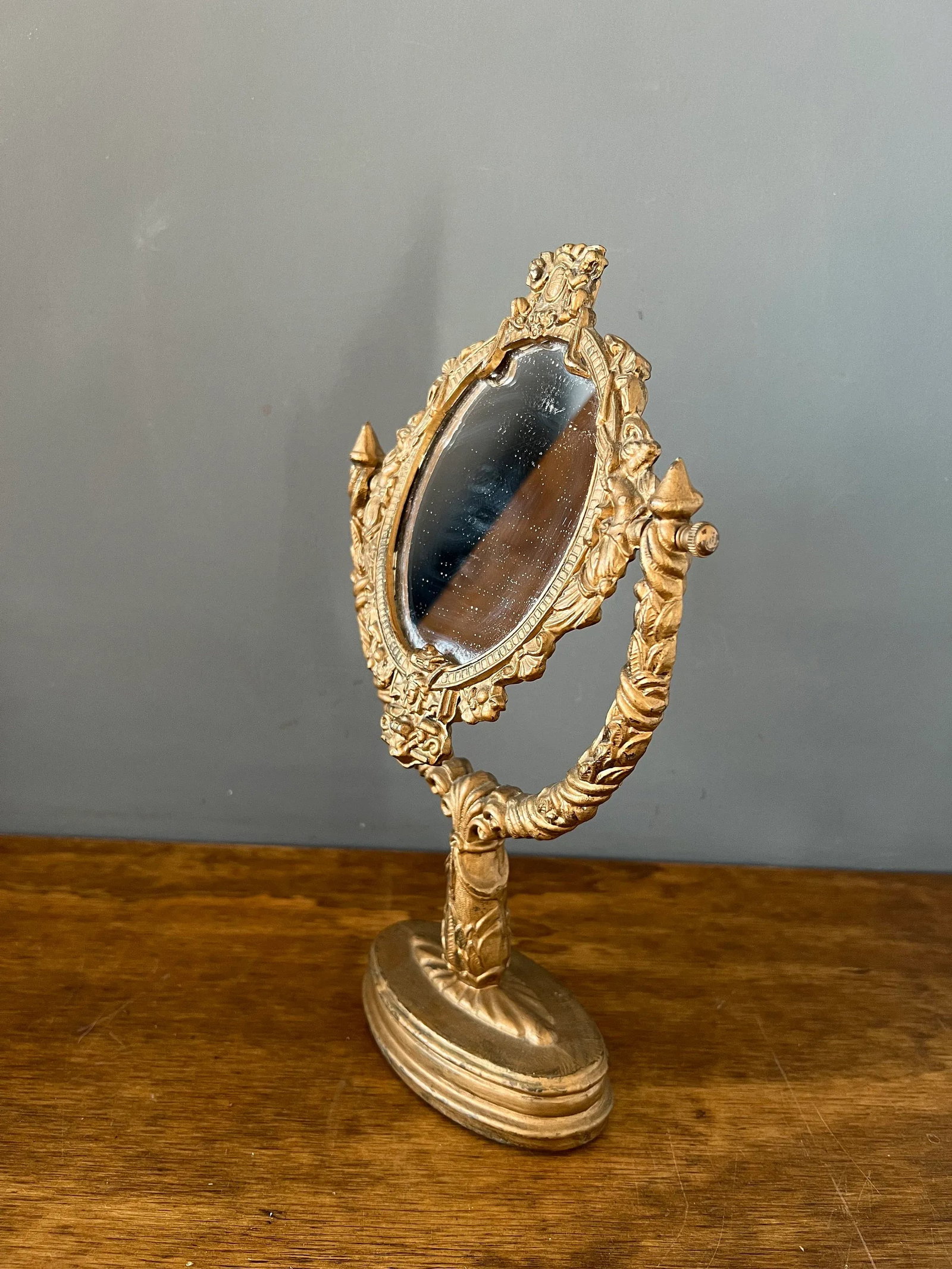 1920s Art Nouveau Table Mirror - 5