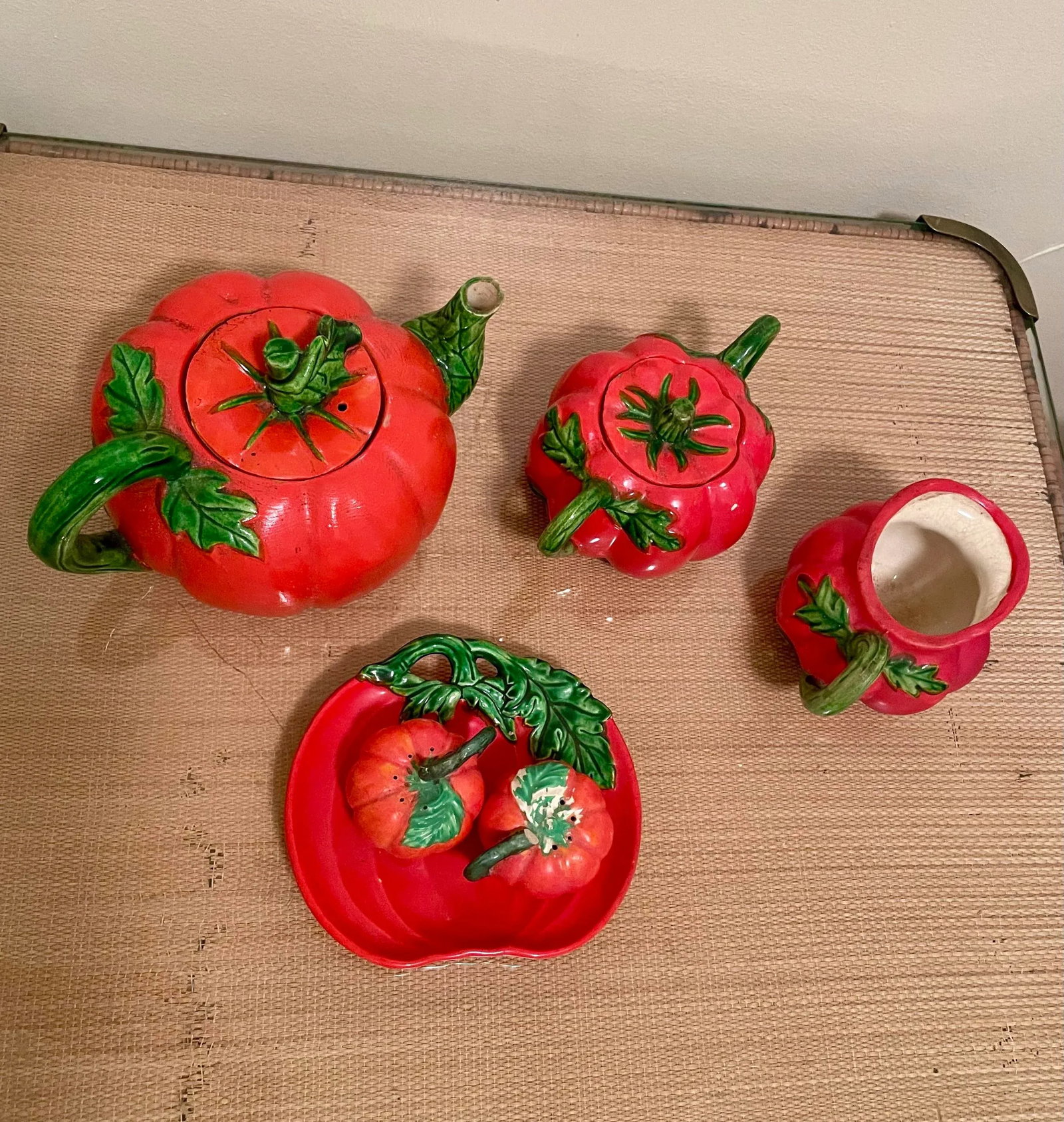 Vintage Tomato Breakfast Set - 2