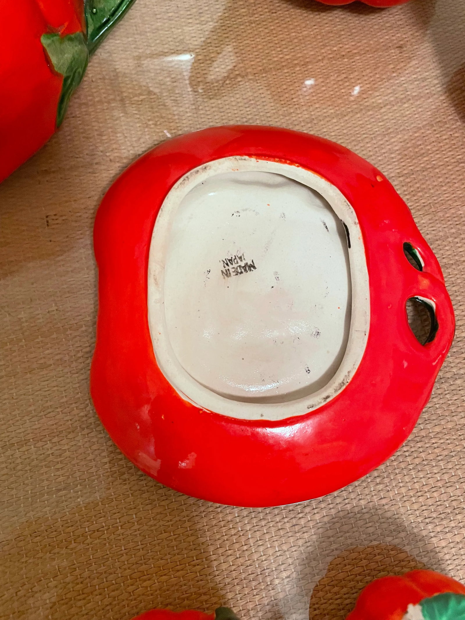 Vintage Tomato Breakfast Set - 6