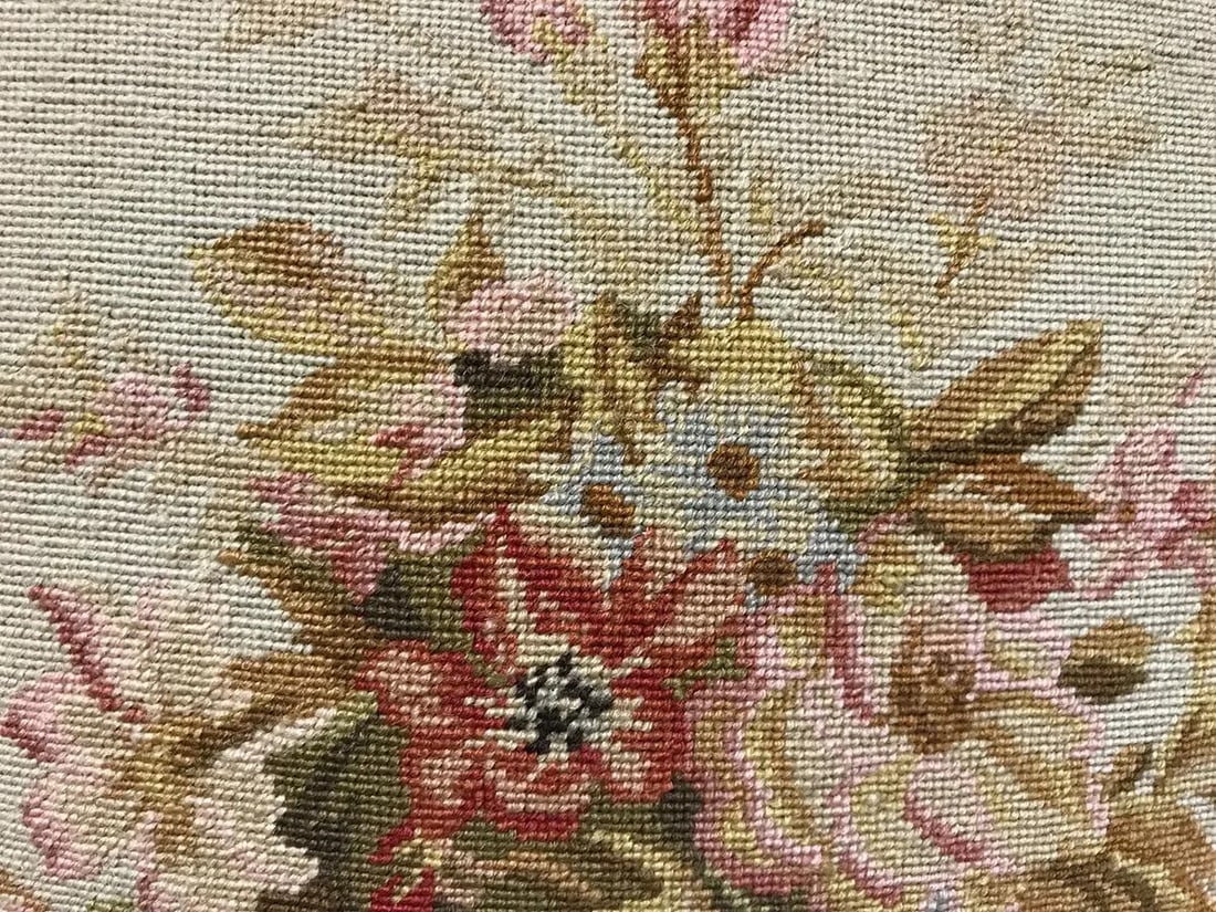 Traditional Chealsea Textiles Company Needlepoint Pillow - 5