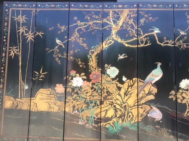 1900's Chinese 12 Panel Coromandel Screen - 6
