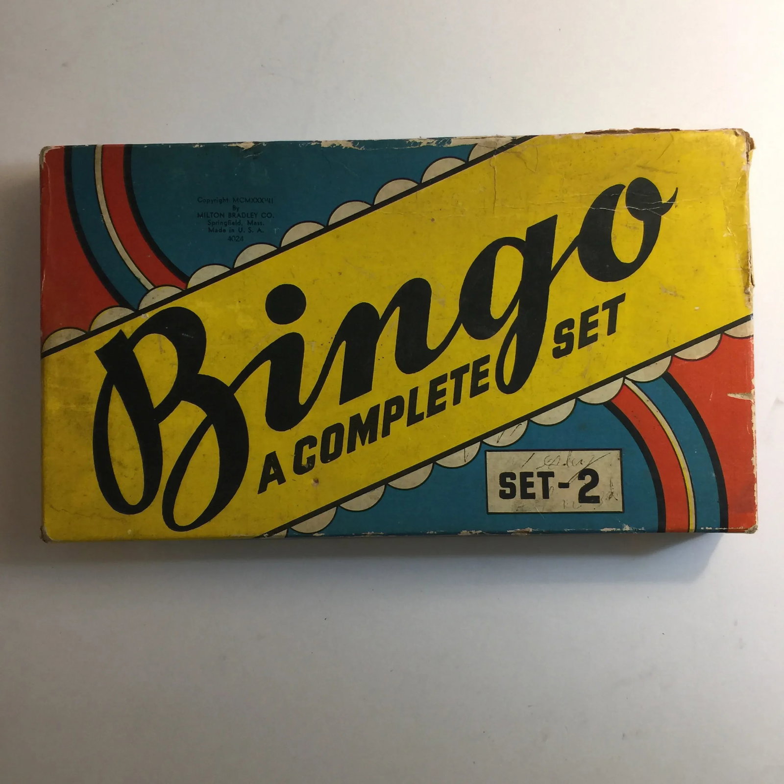 1940s Vintage Bingo Set - 5