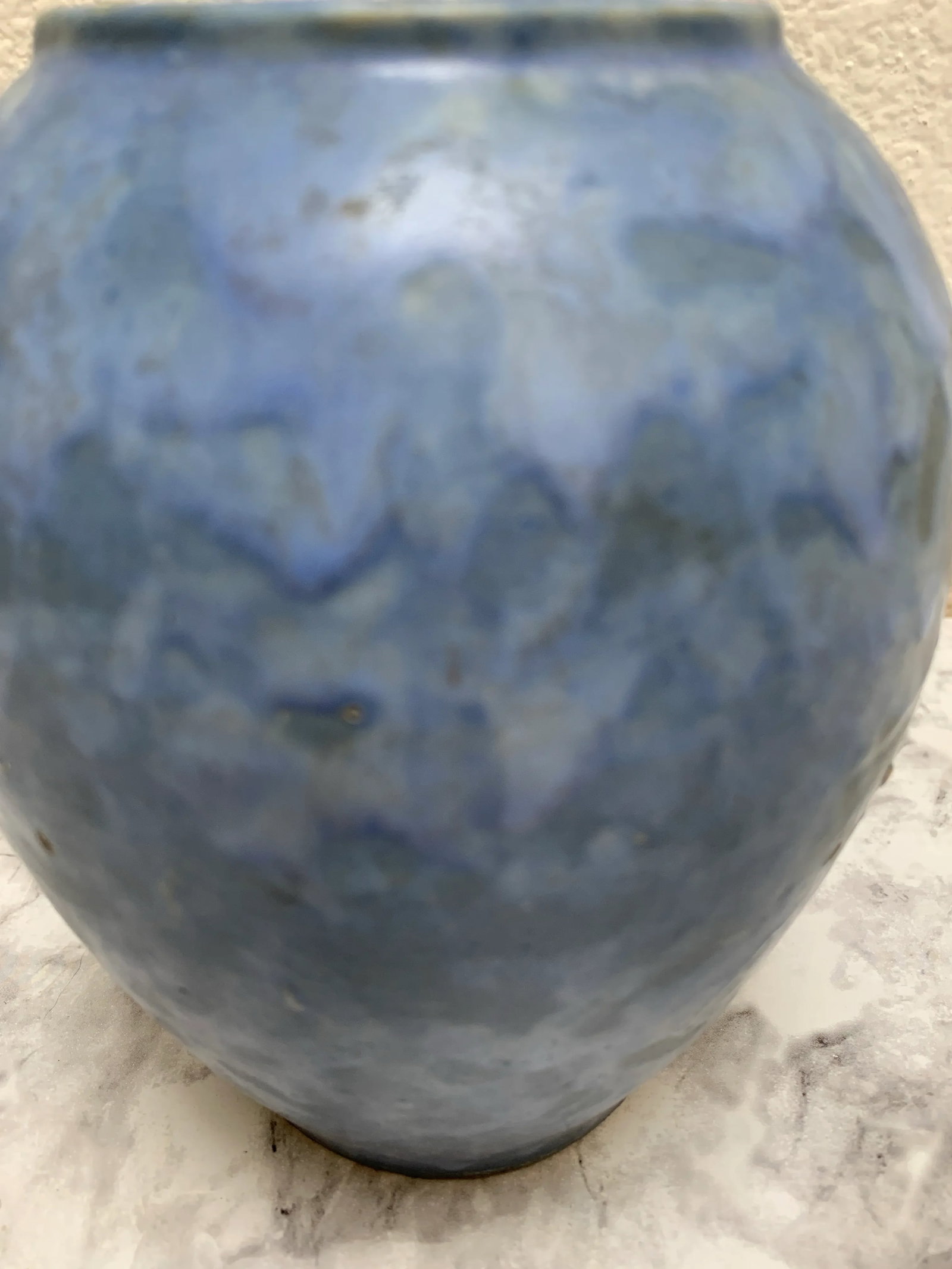 Vintage Handmade Artisan Rustic Pottery Vase Vessel - 2