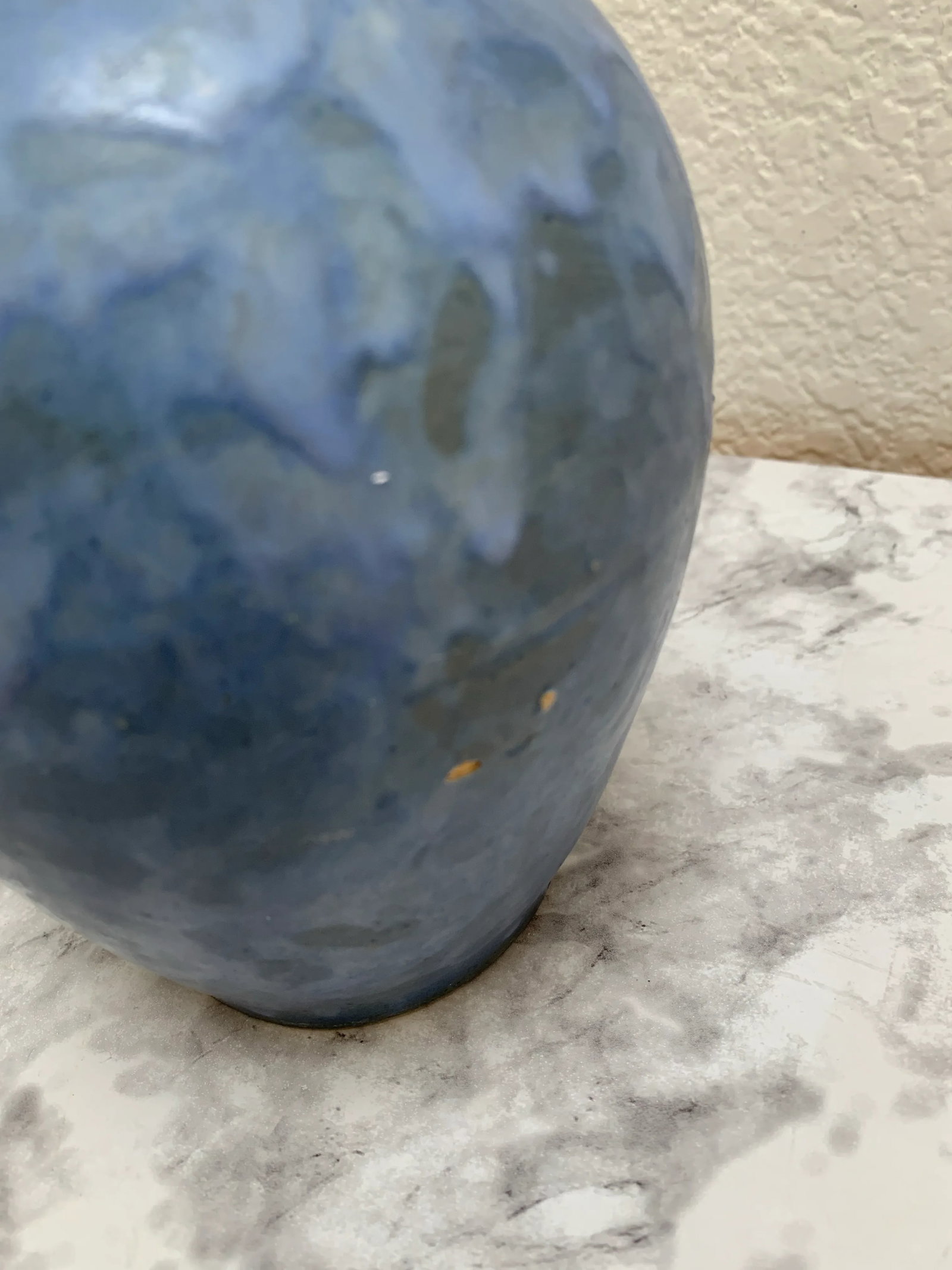 Vintage Handmade Artisan Rustic Pottery Vase Vessel - 5
