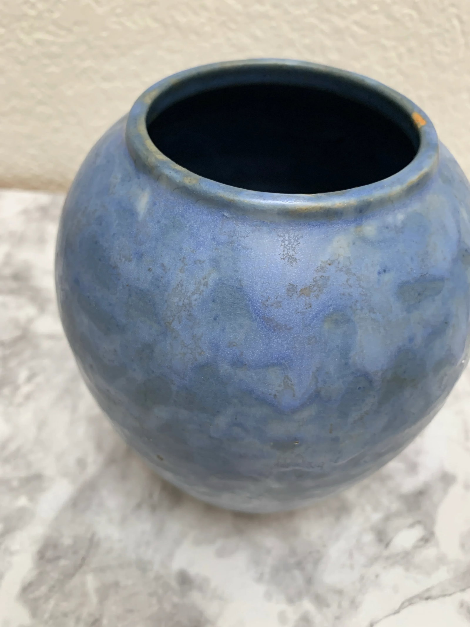 Vintage Handmade Artisan Rustic Pottery Vase Vessel - 8