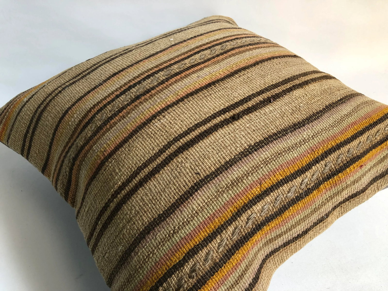 1970s Vintage Turkish Ethnic Pillow - 5