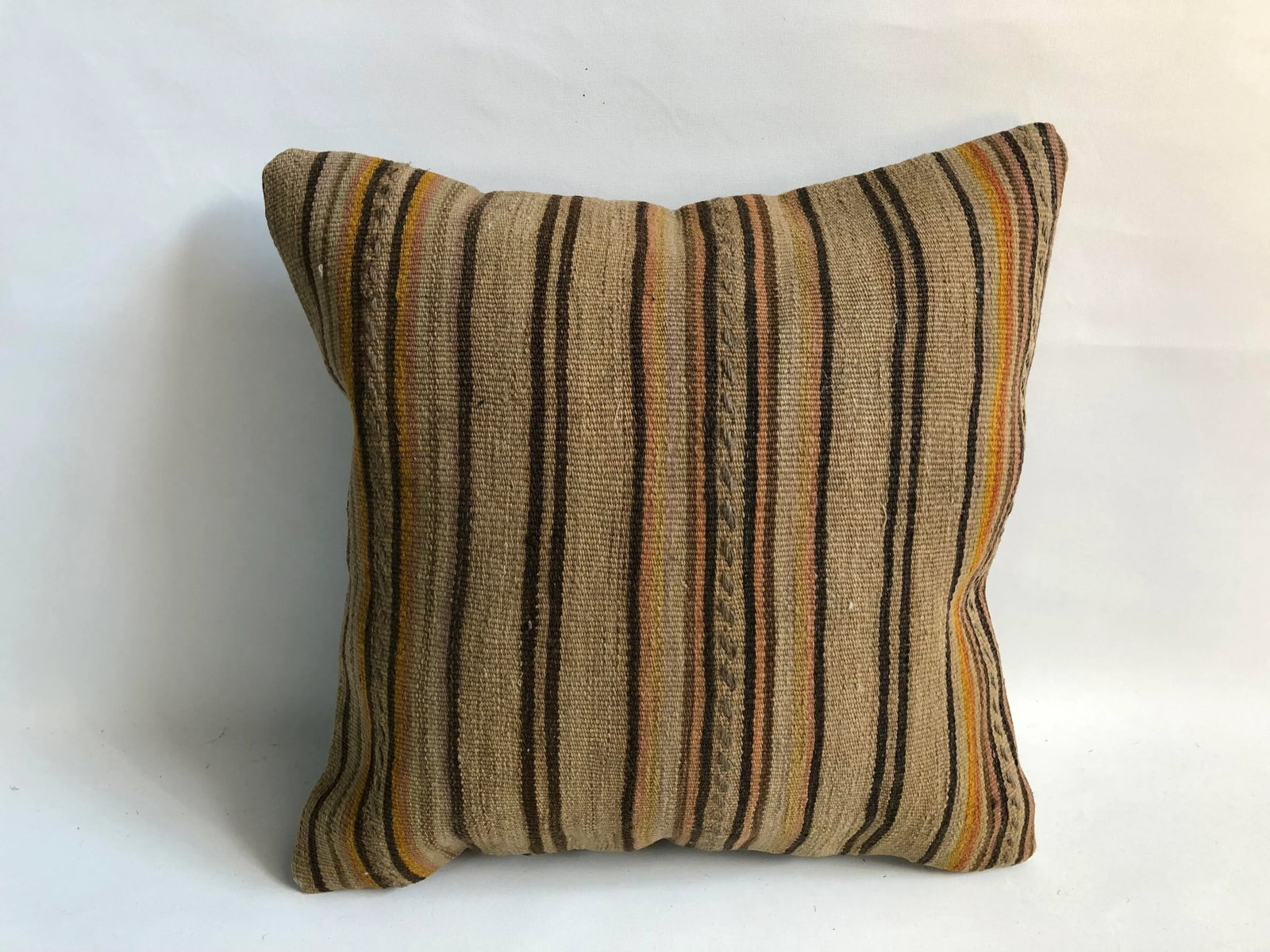 1970s Vintage Turkish Ethnic Pillow - 6