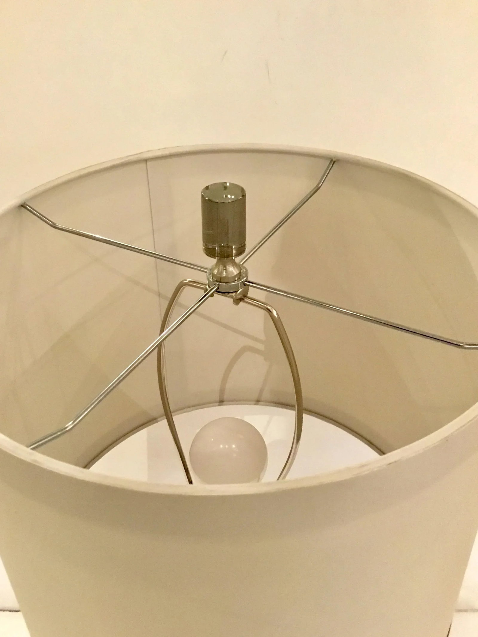 Contemporary Smoked Acrylic Disks Arteriors Foley Table Lamp - 4