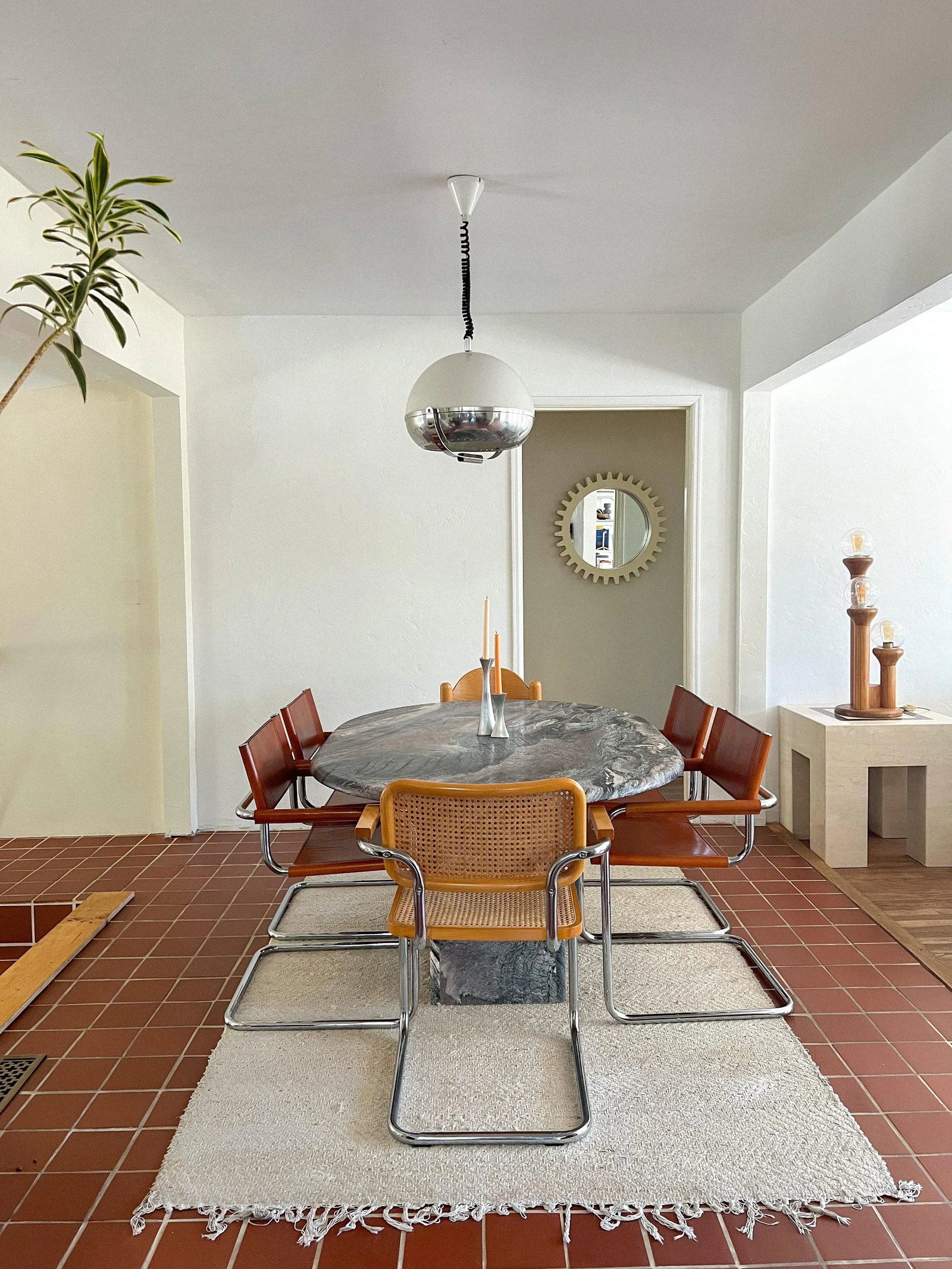 Space Age Pendant Lamp by Harvey Guzzinni Dijkstra, 1970s - 2