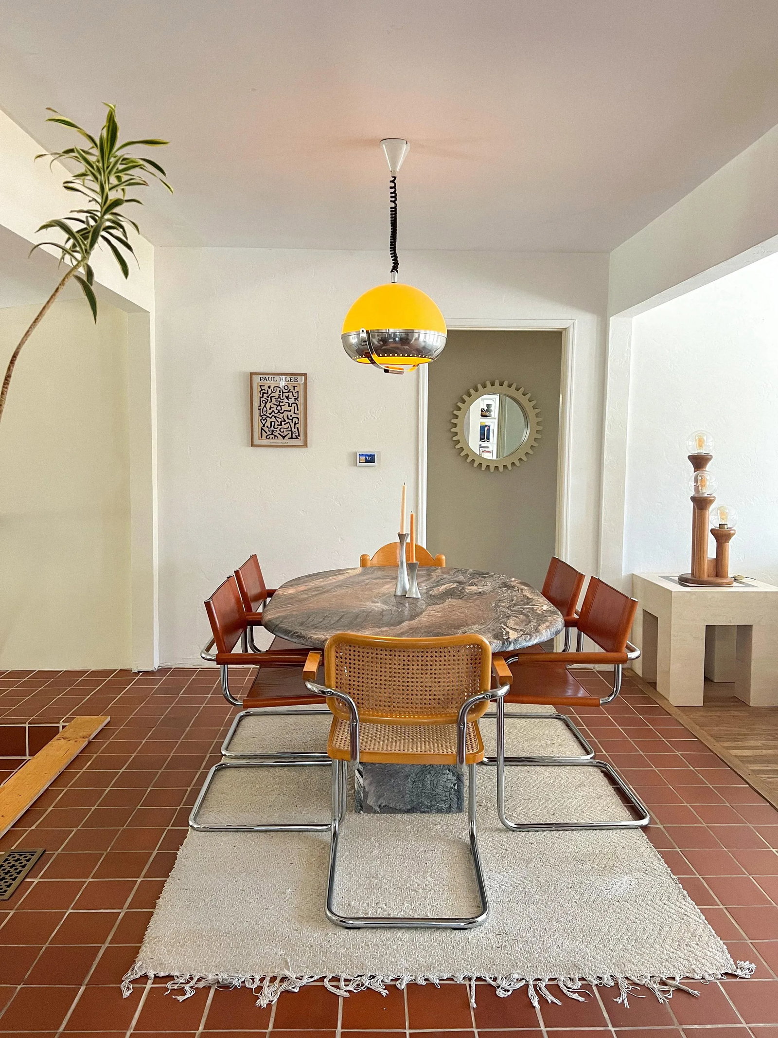 Space Age Pendant Lamp by Harvey Guzzinni Dijkstra, 1970s - 7
